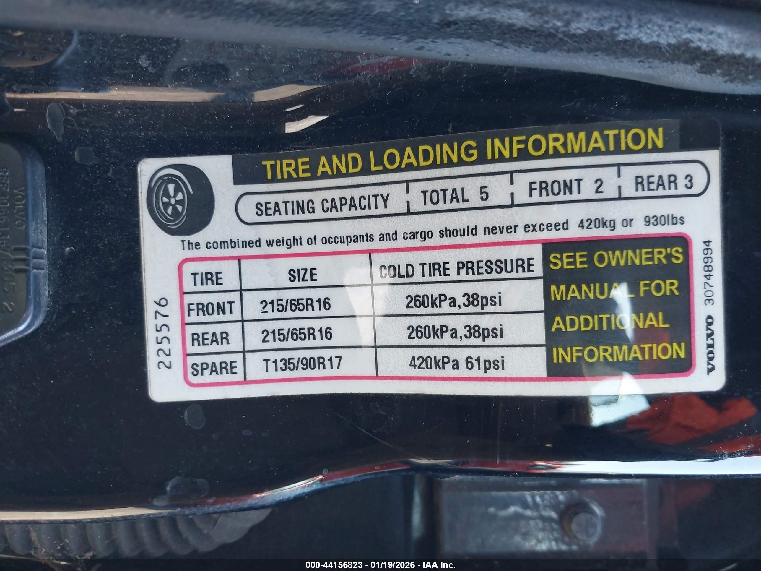 2006 Volvo Xc70 2.5t/volvo Ocean Race Edition Black vin: YV4SZ592361225576