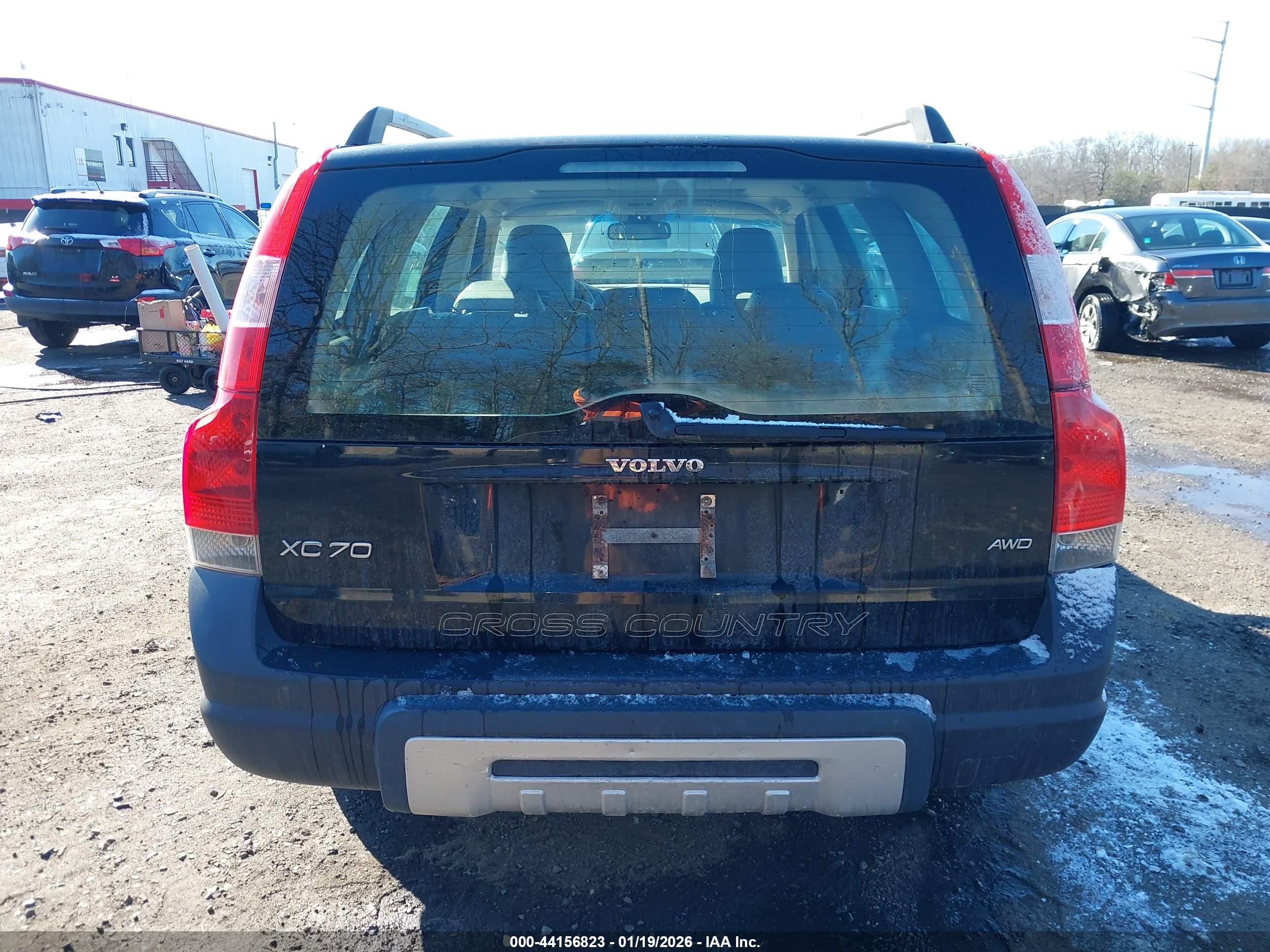 2006 Volvo Xc70 2.5t/volvo Ocean Race Edition Black vin: YV4SZ592361225576