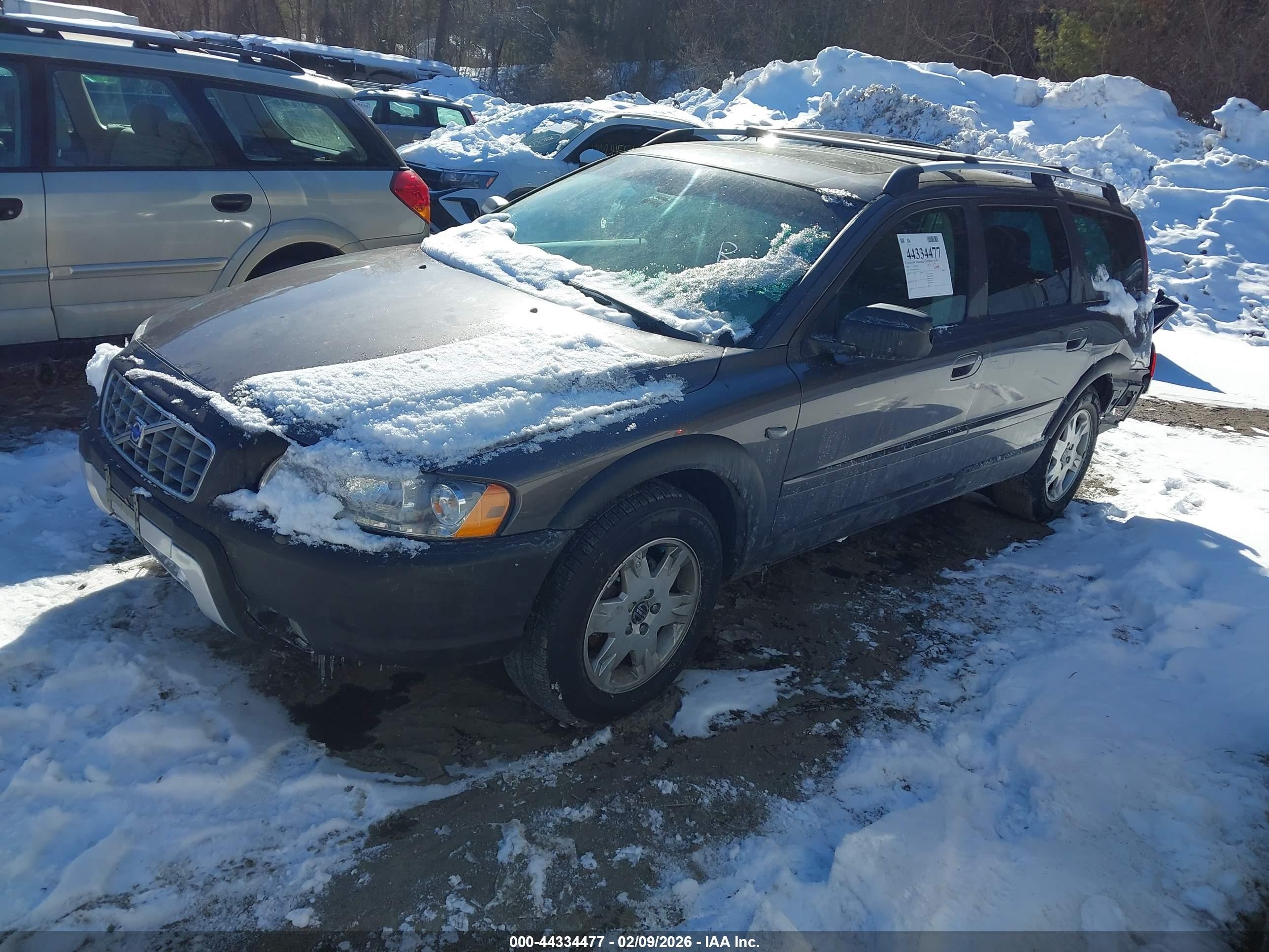 2006 Volvo Xc70 2.5t/volvo Ocean Race Edition Серый vin: YV4SZ592461209466