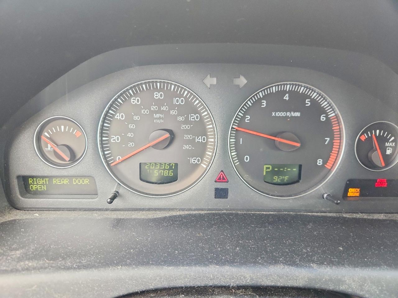 2006 Volvo Xc70 Желто-коричневый vin: YV4SZ592461220029