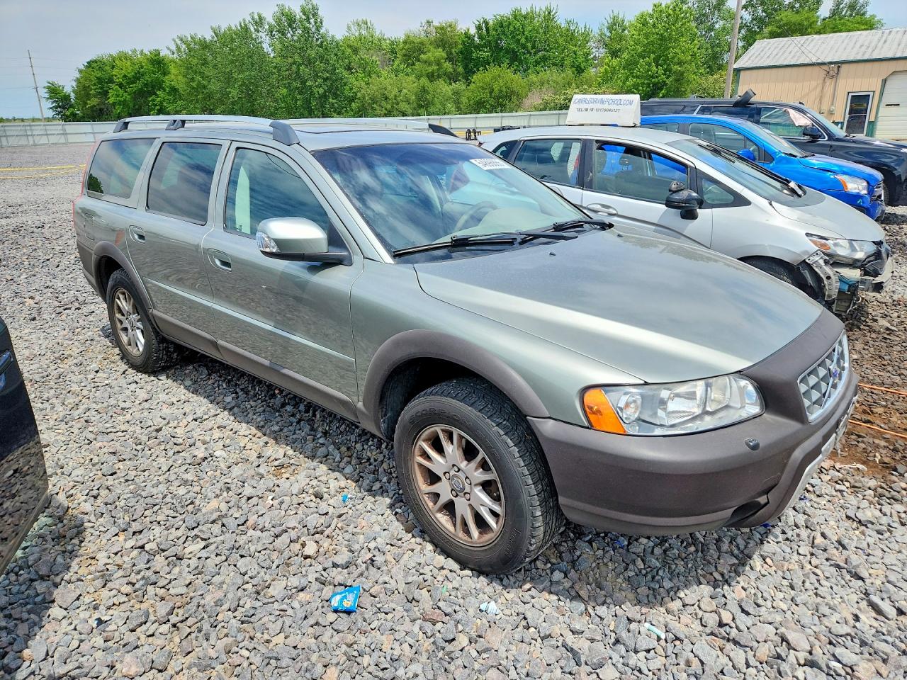 2007 Volvo Xc70 Silver vin: YV4SZ592471271967