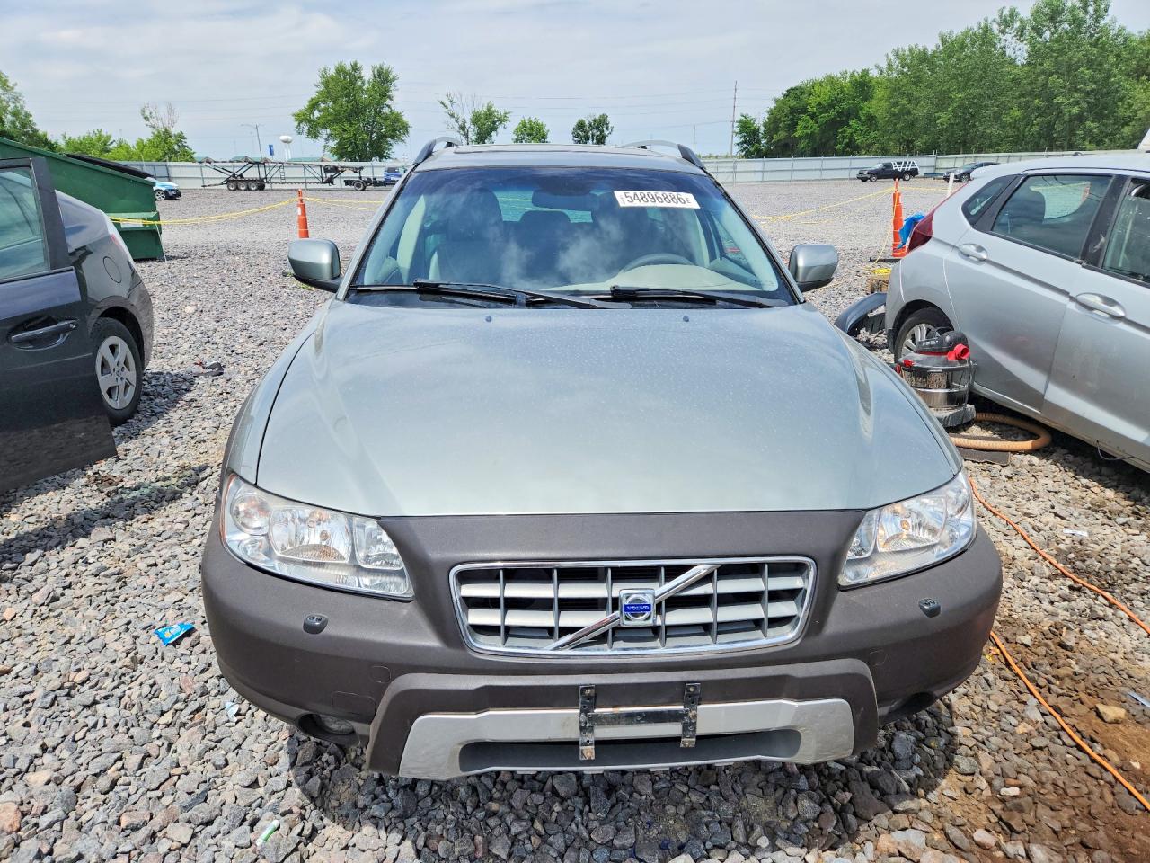 2007 Volvo Xc70 Silver vin: YV4SZ592471271967