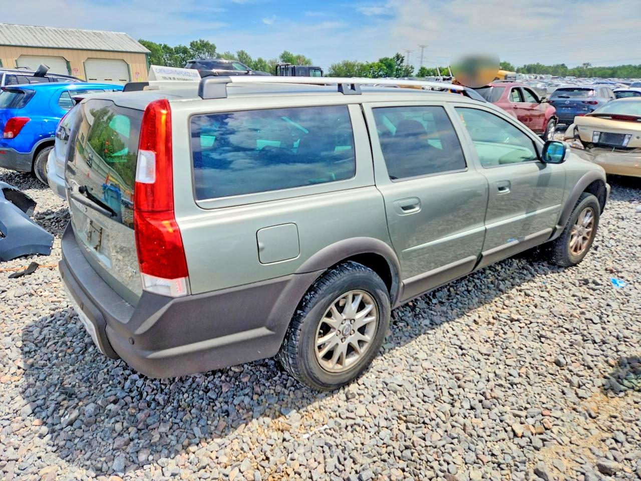 2007 Volvo Xc70 Silver vin: YV4SZ592471271967
