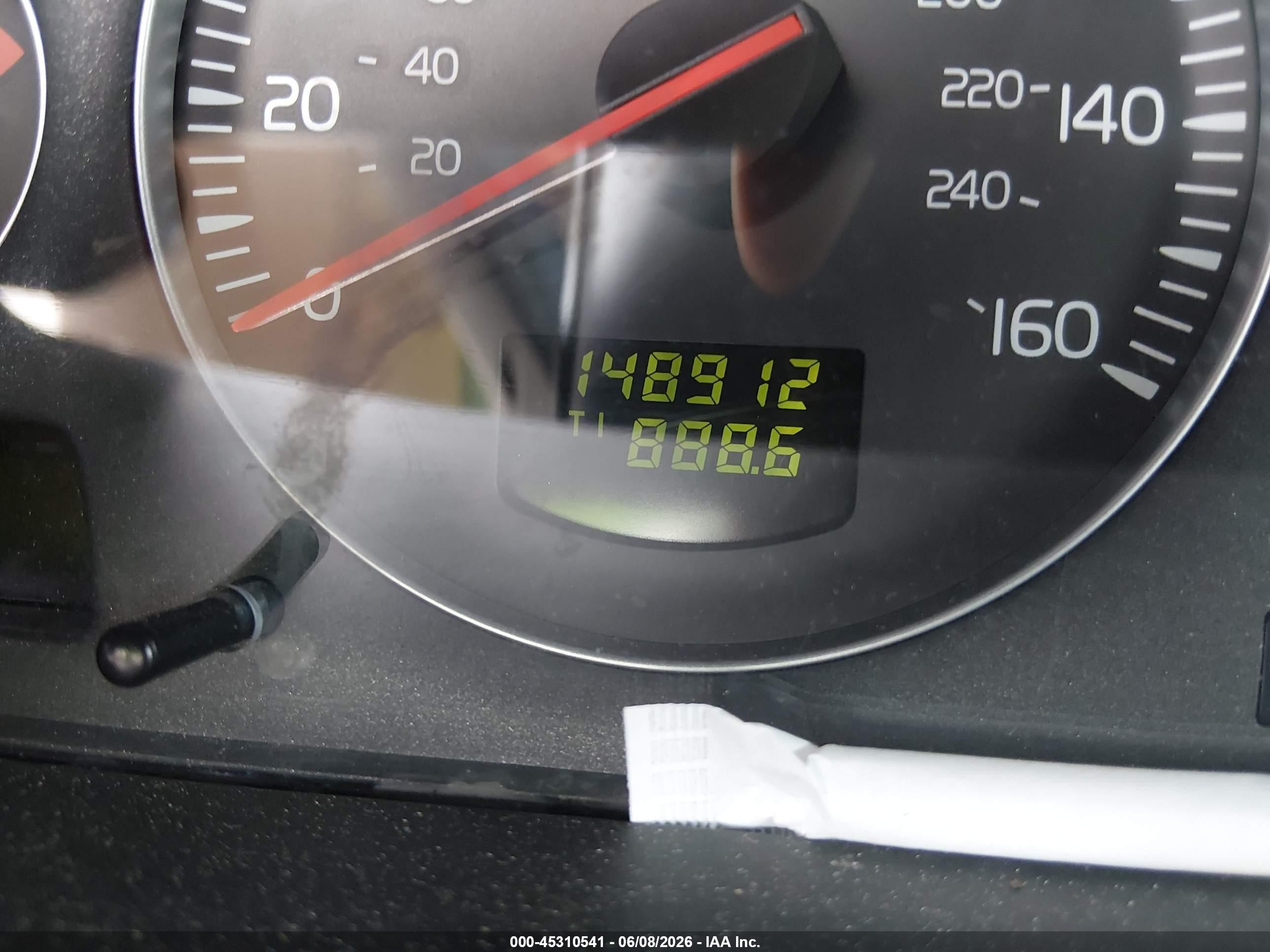 2007 Volvo Xc70 2.5t Silver vin: YV4SZ592471276912