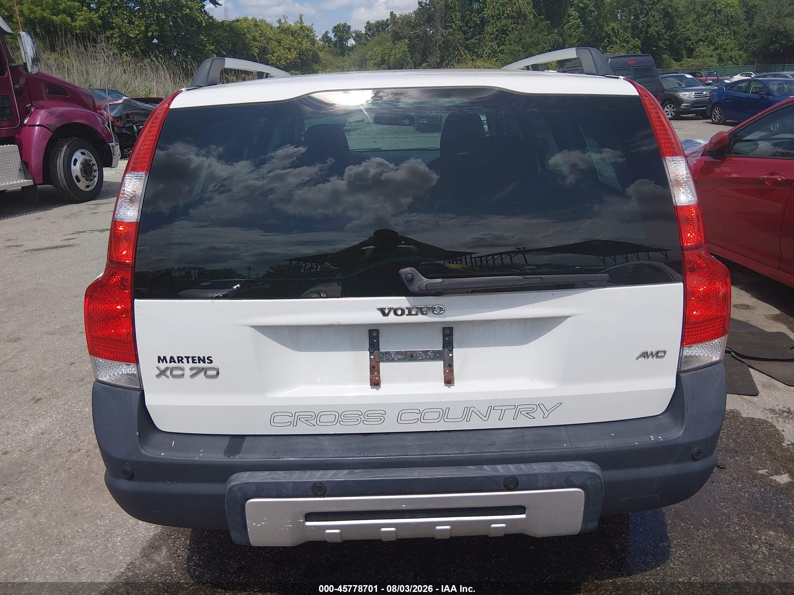 2007 Volvo Xc70 2.5t White vin: YV4SZ592471281432