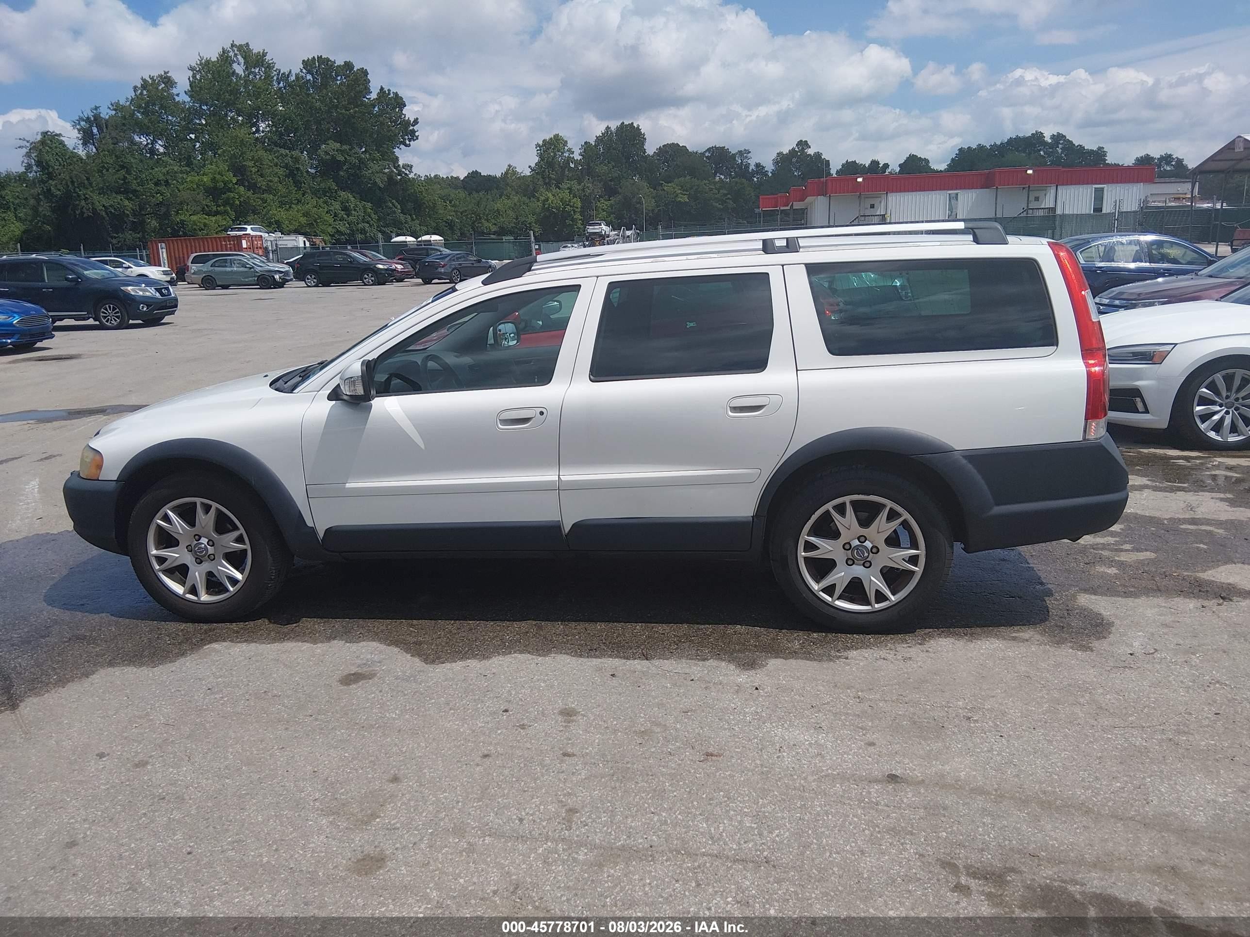 2007 Volvo Xc70 2.5t White vin: YV4SZ592471281432