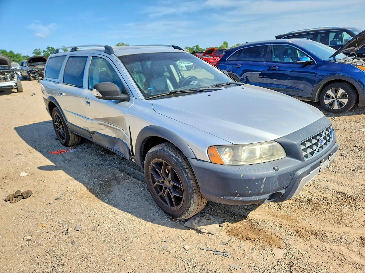 2007 Volvo Xc70 Silver vin: YV4SZ592471286467