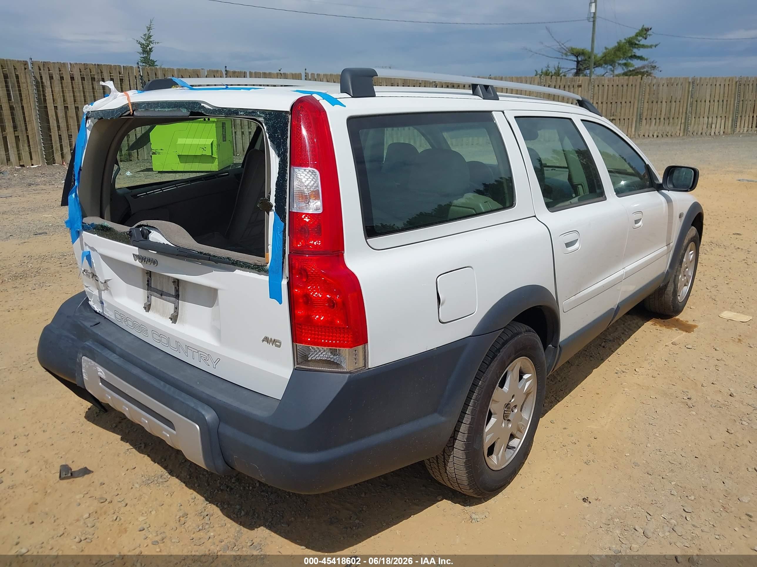 2006 Volvo Xc70 2.5t/ocean Race Edition White vin: YV4SZ592561224963