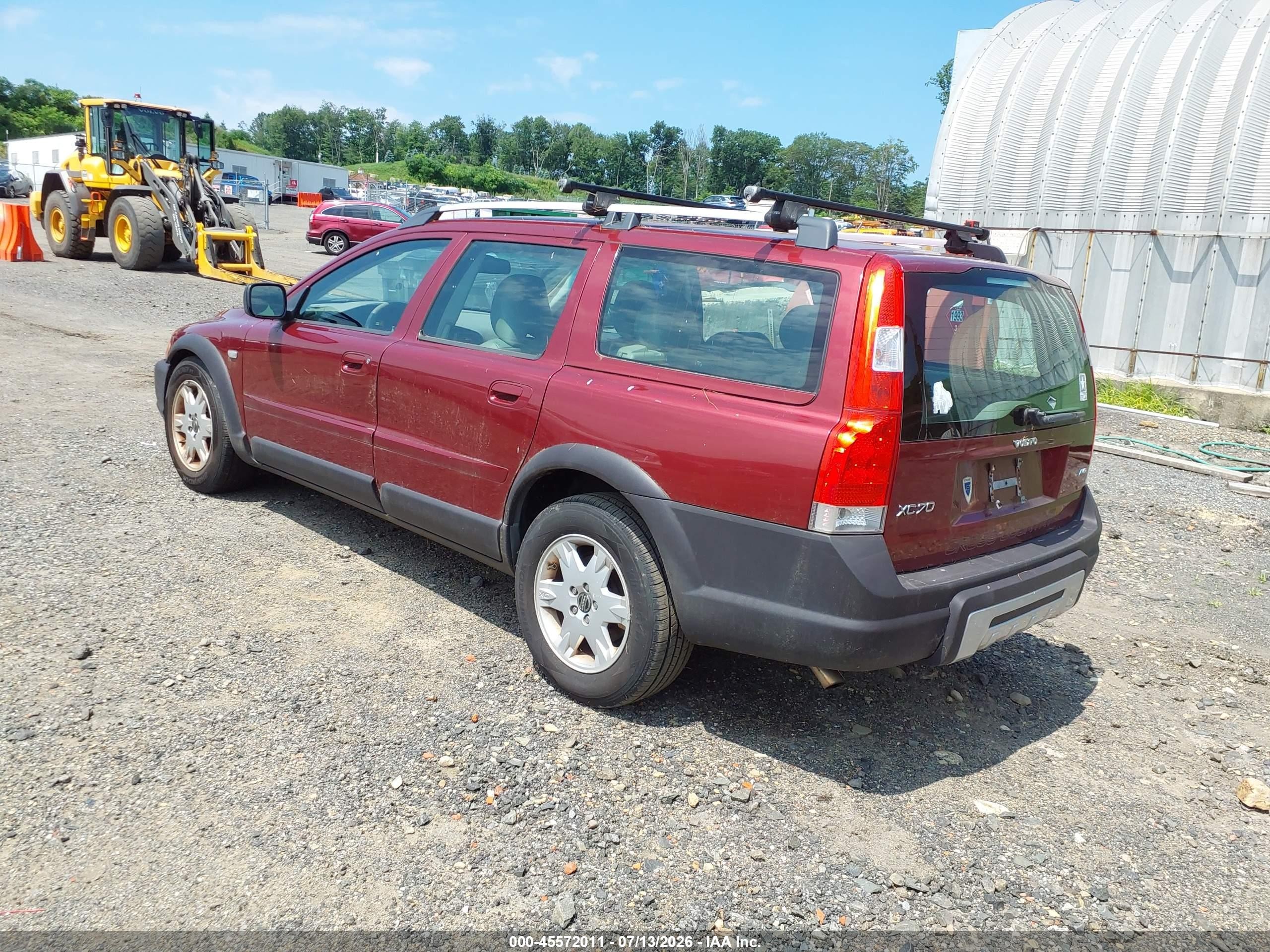 2006 Volvo Xc70 2.5t/volvo Ocean Race Edition Red vin: YV4SZ592561239396