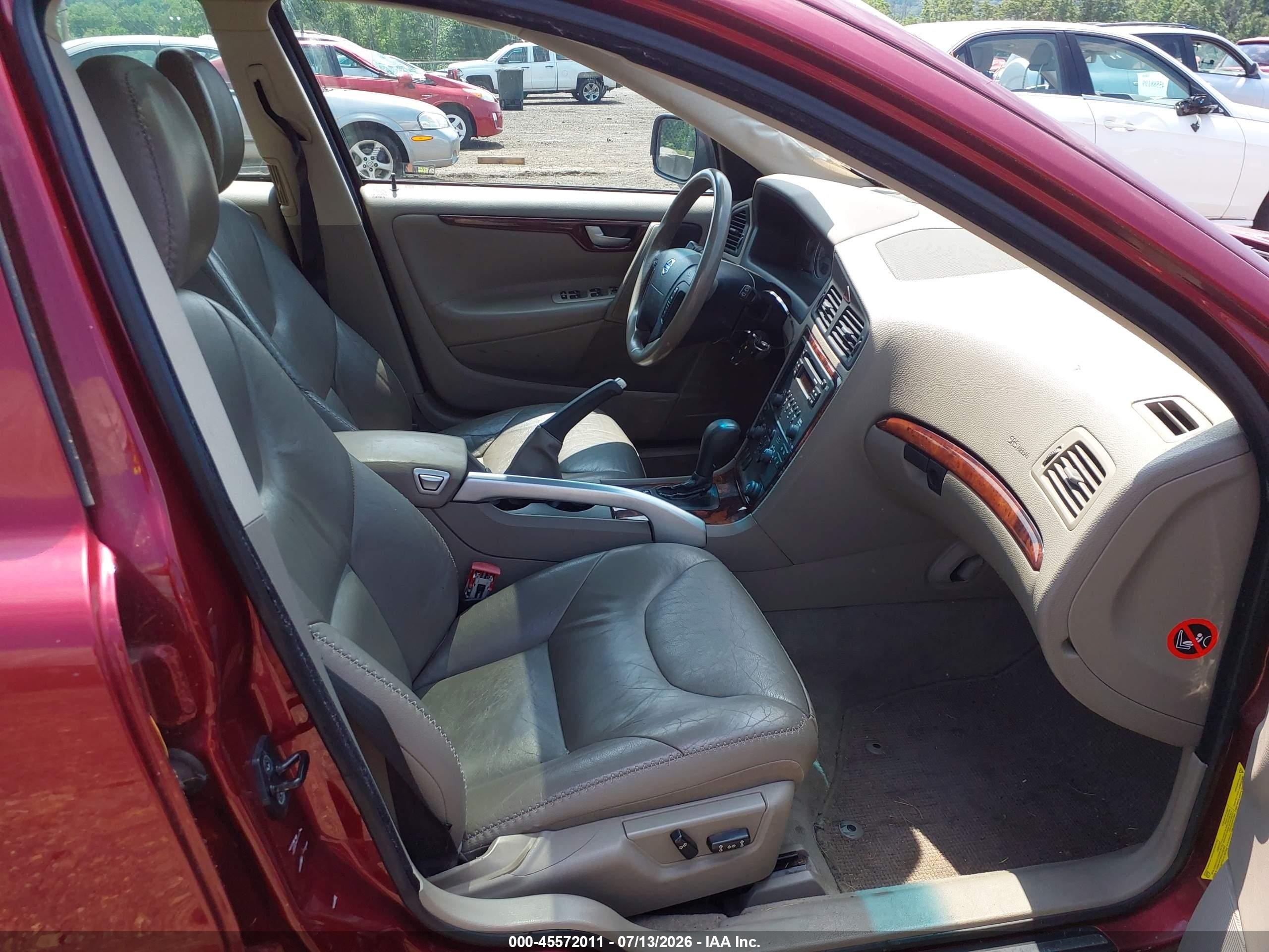 2006 Volvo Xc70 2.5t/volvo Ocean Race Edition Red vin: YV4SZ592561239396