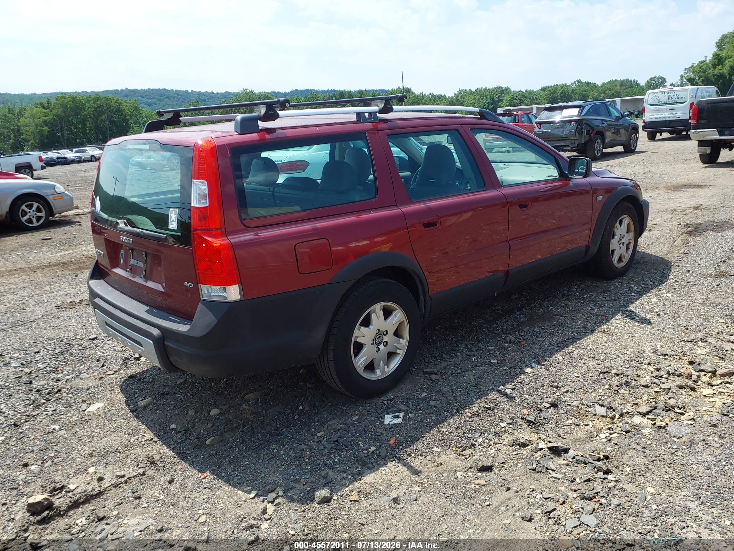 2006 Volvo Xc70 2.5t/volvo Ocean Race Edition Red vin: YV4SZ592561239396