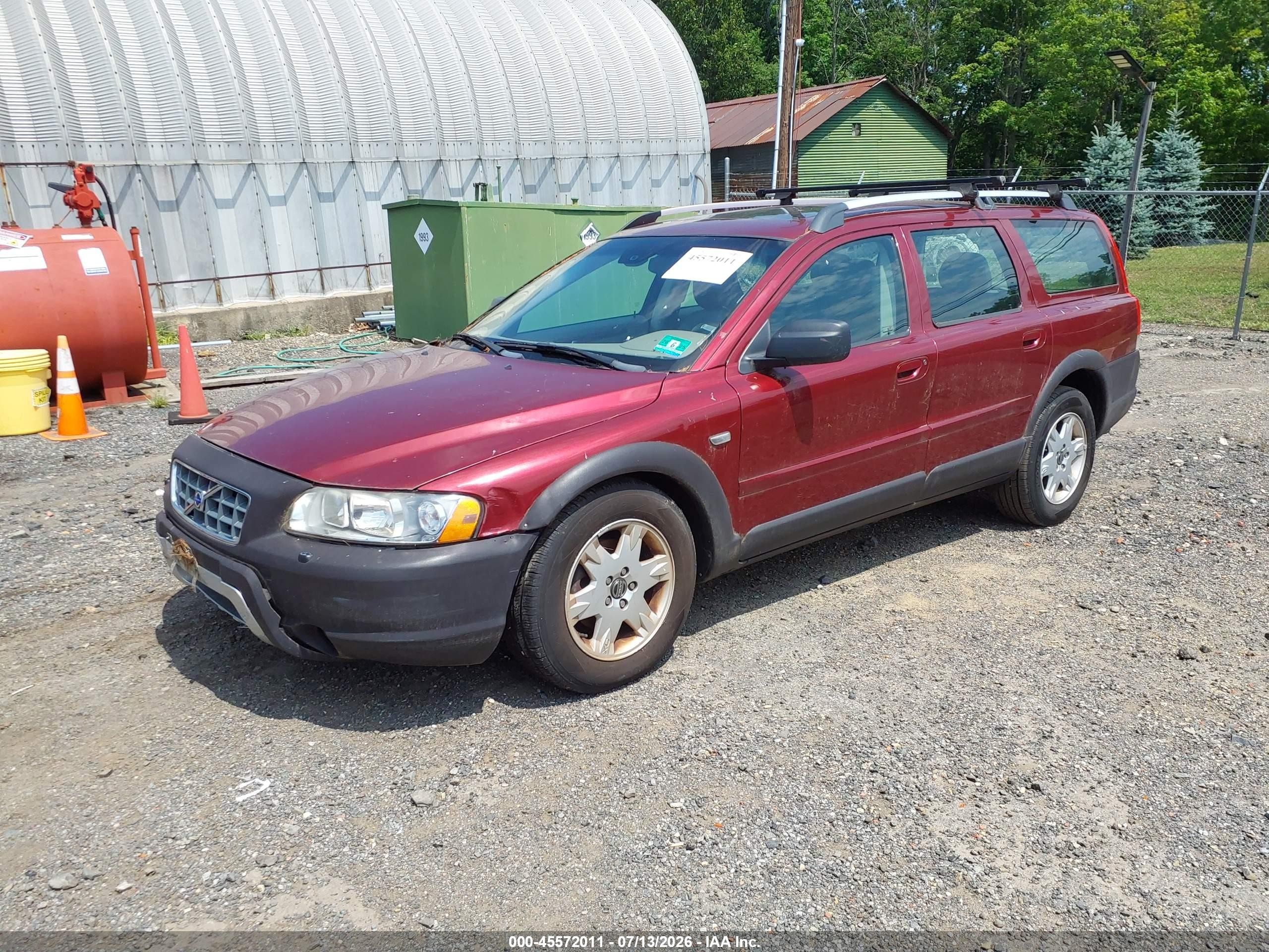 2006 Volvo Xc70 2.5t/volvo Ocean Race Edition Red vin: YV4SZ592561239396