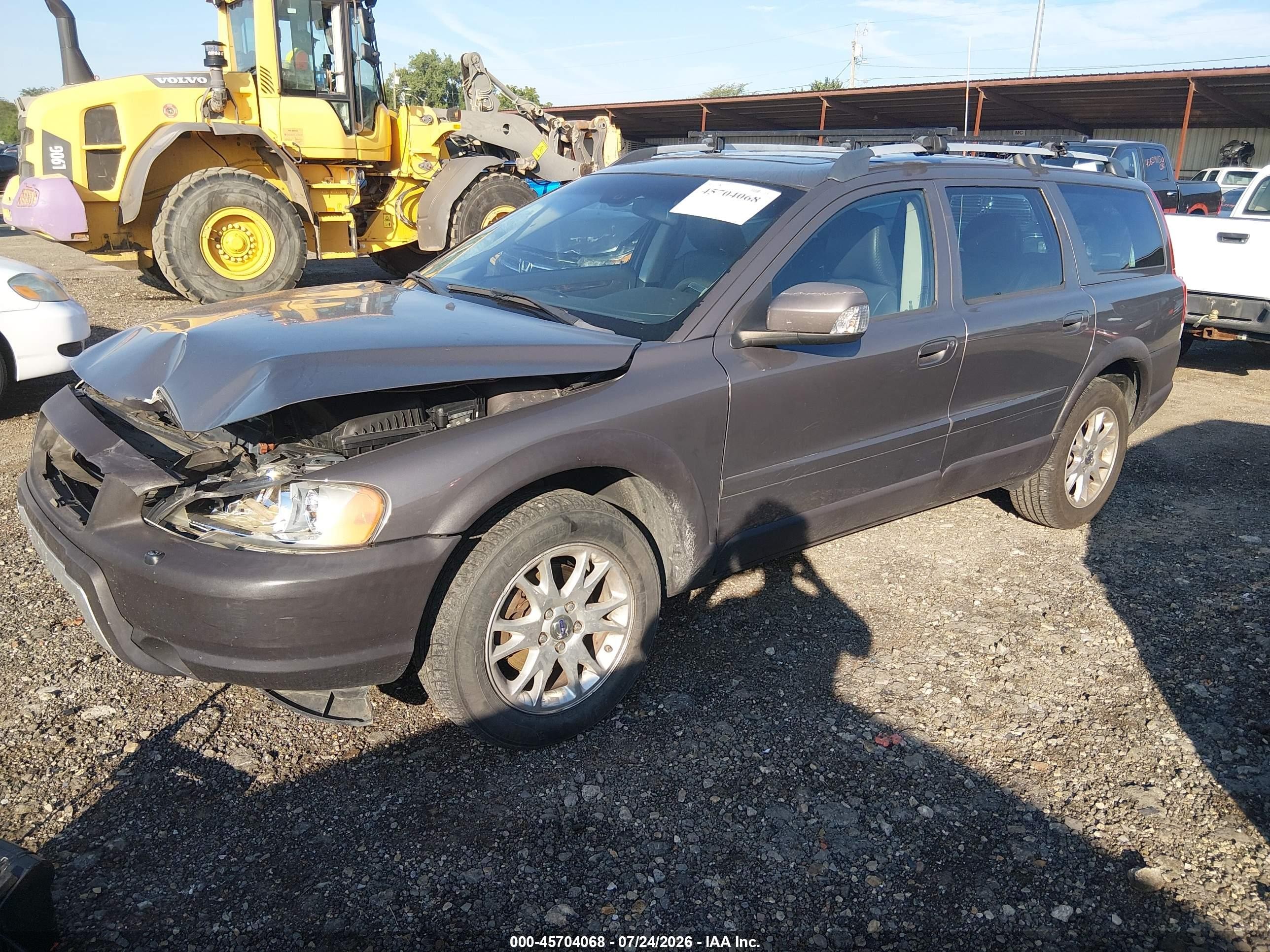 2007 Volvo Xc70 2.5t Gray vin: YV4SZ592571267054