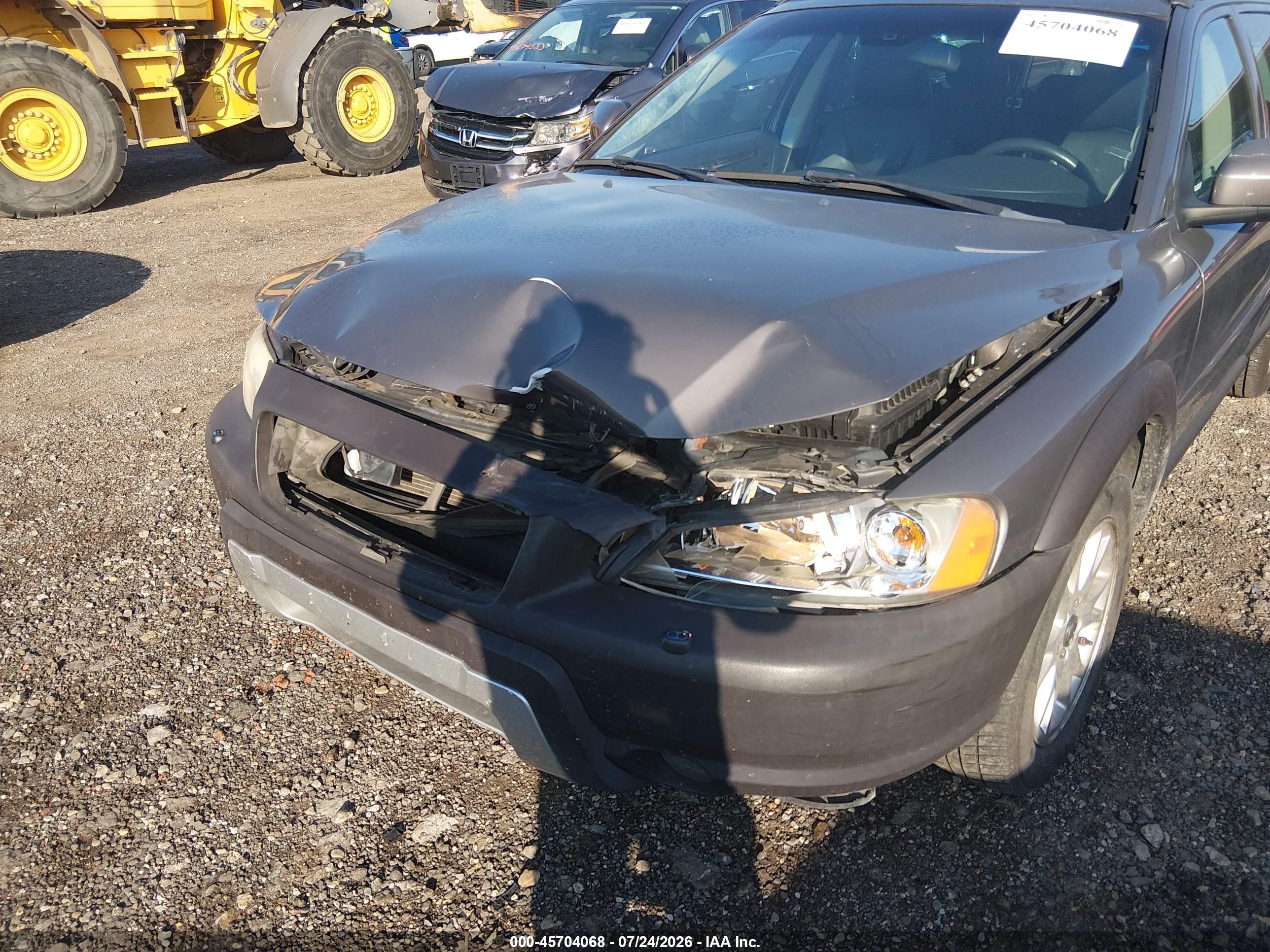 2007 Volvo Xc70 2.5t Gray vin: YV4SZ592571267054