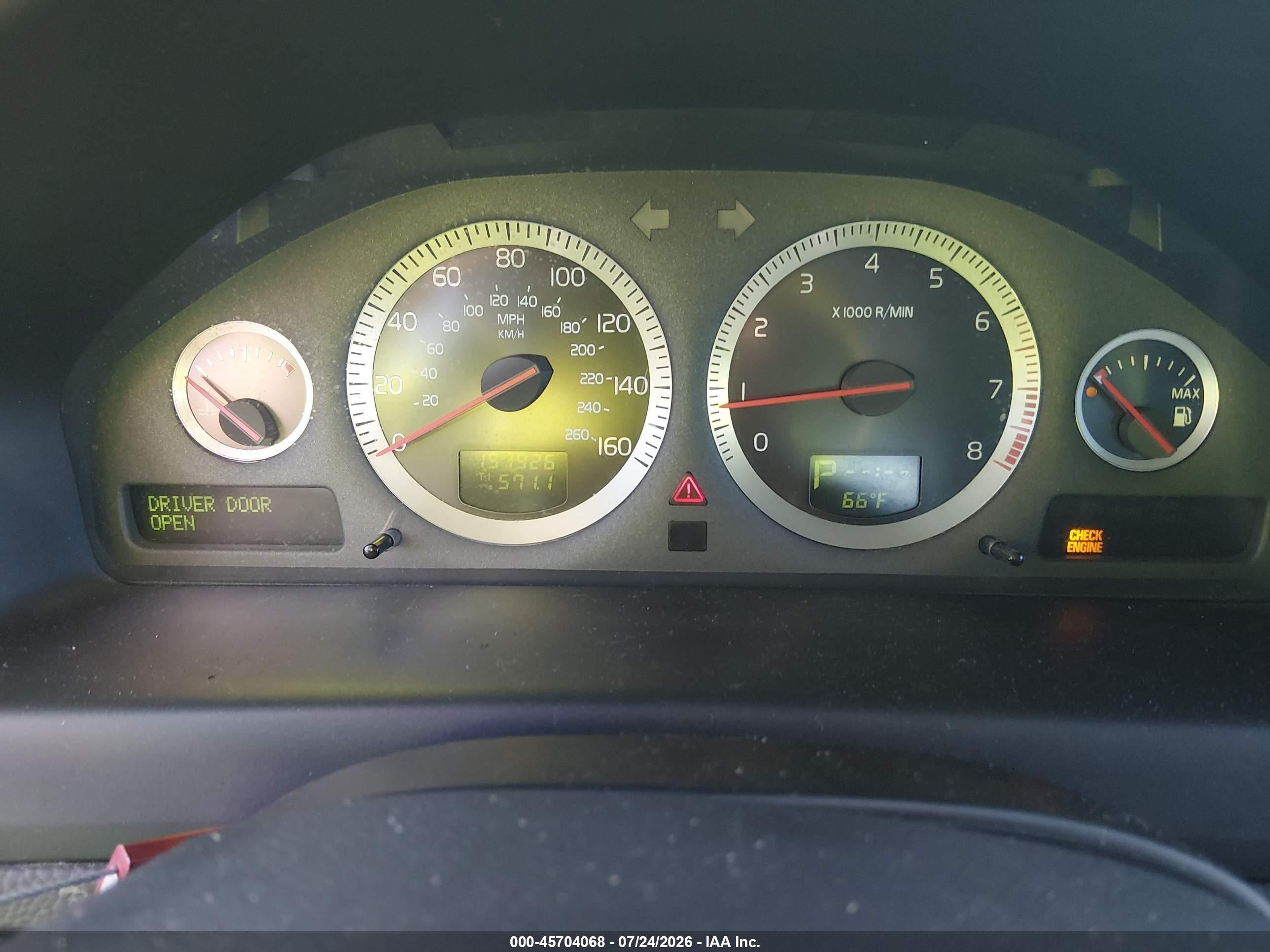2007 Volvo Xc70 2.5t Gray vin: YV4SZ592571267054