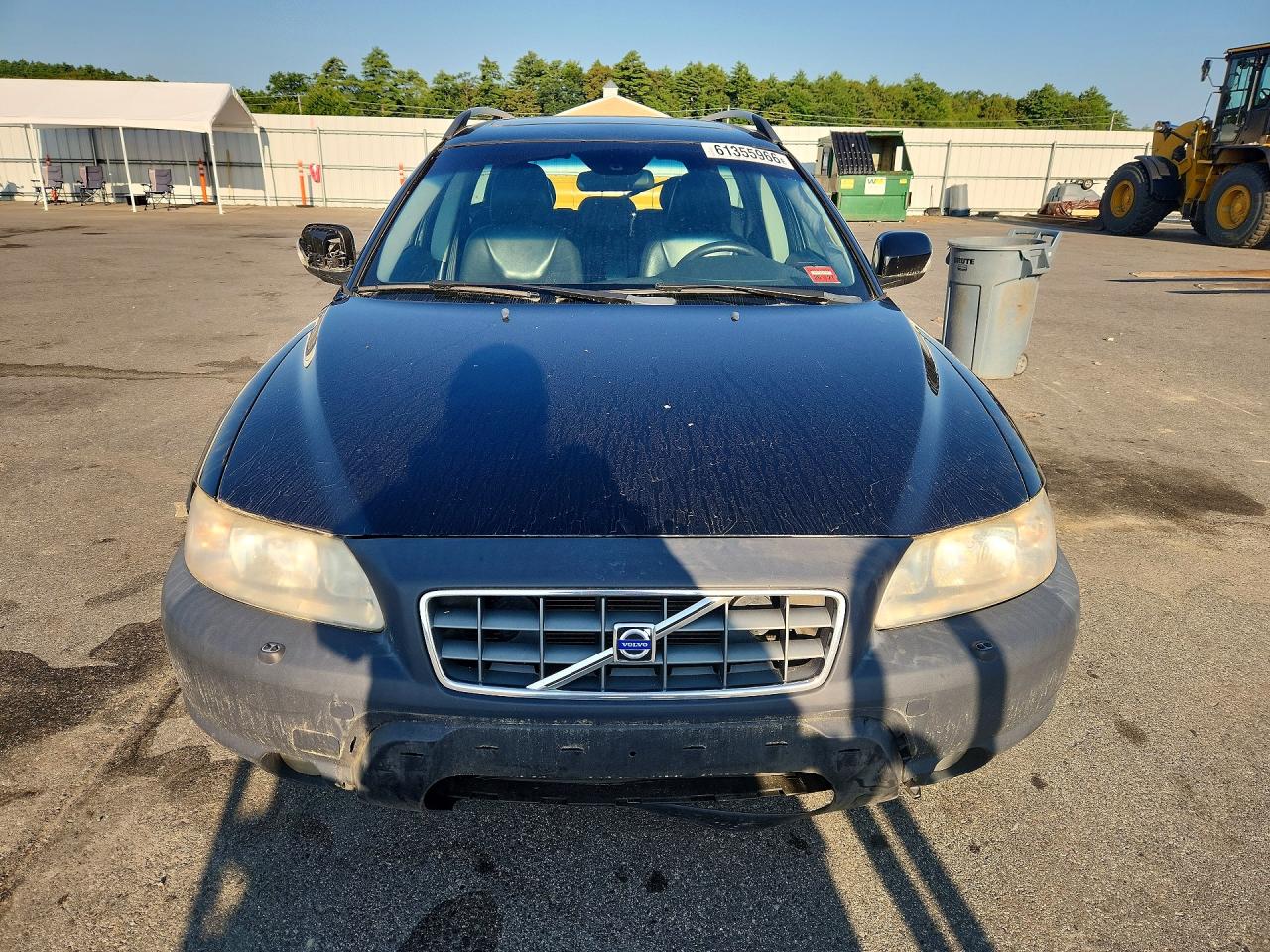 2007 Volvo Xc70 Black vin: YV4SZ592771265743