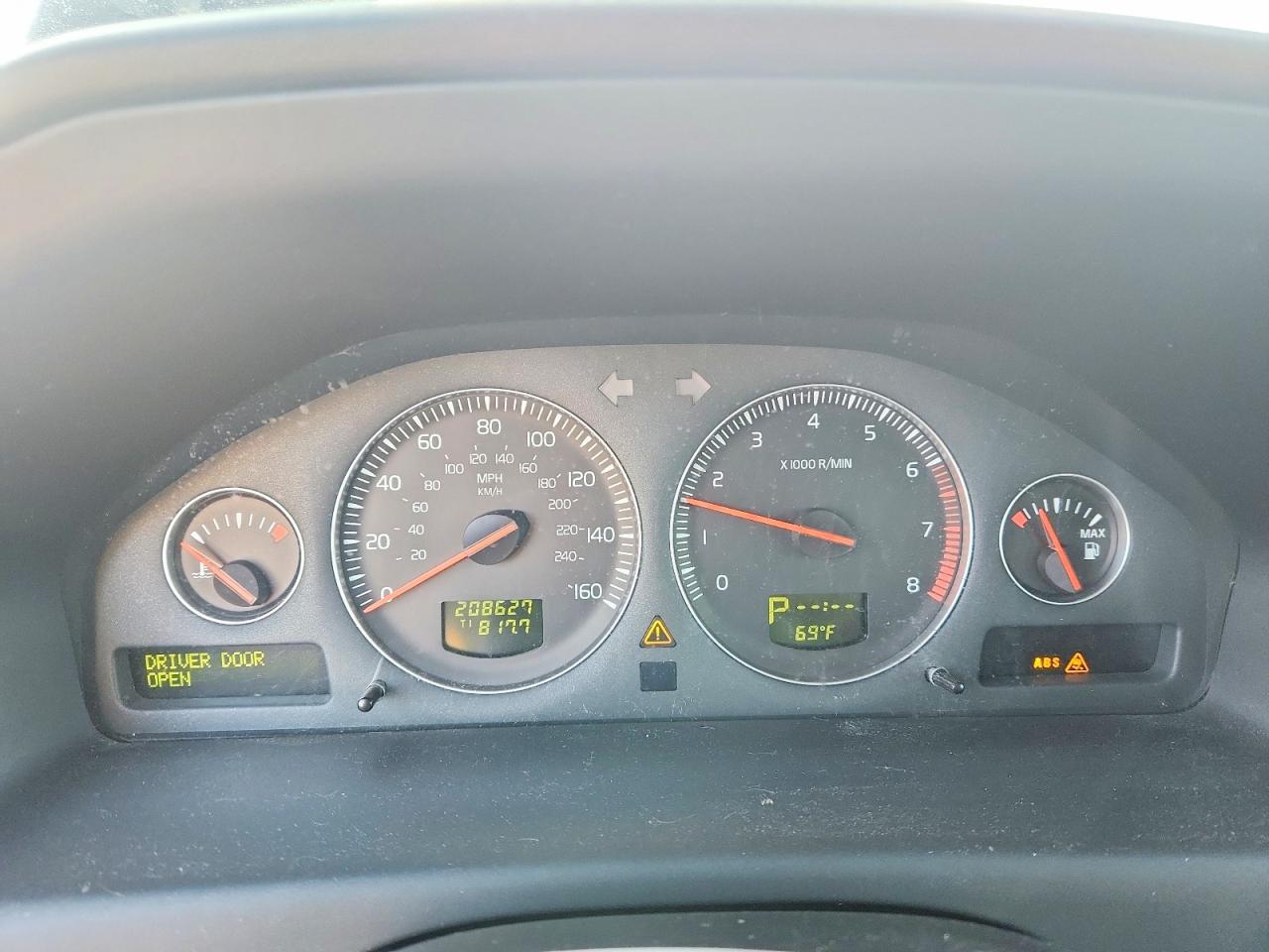 2007 Volvo Xc70 Black vin: YV4SZ592771265743