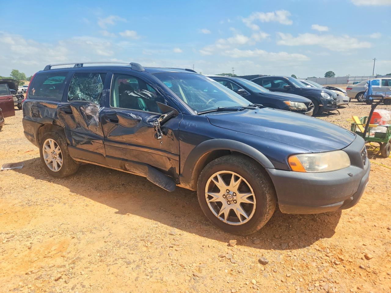 2007 Volvo Xc70 Blue vin: YV4SZ592771282946