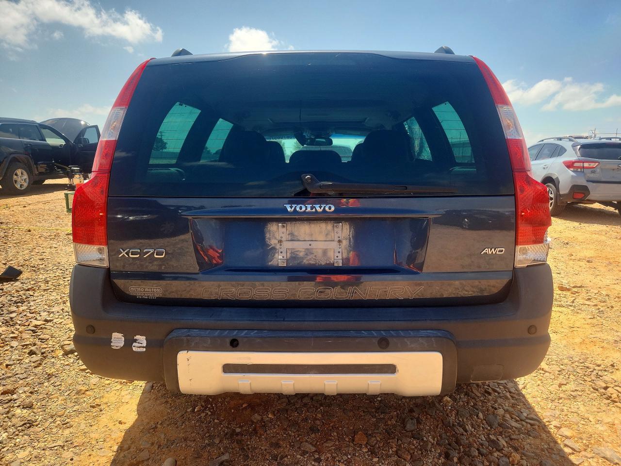 2007 Volvo Xc70 Blue vin: YV4SZ592771282946