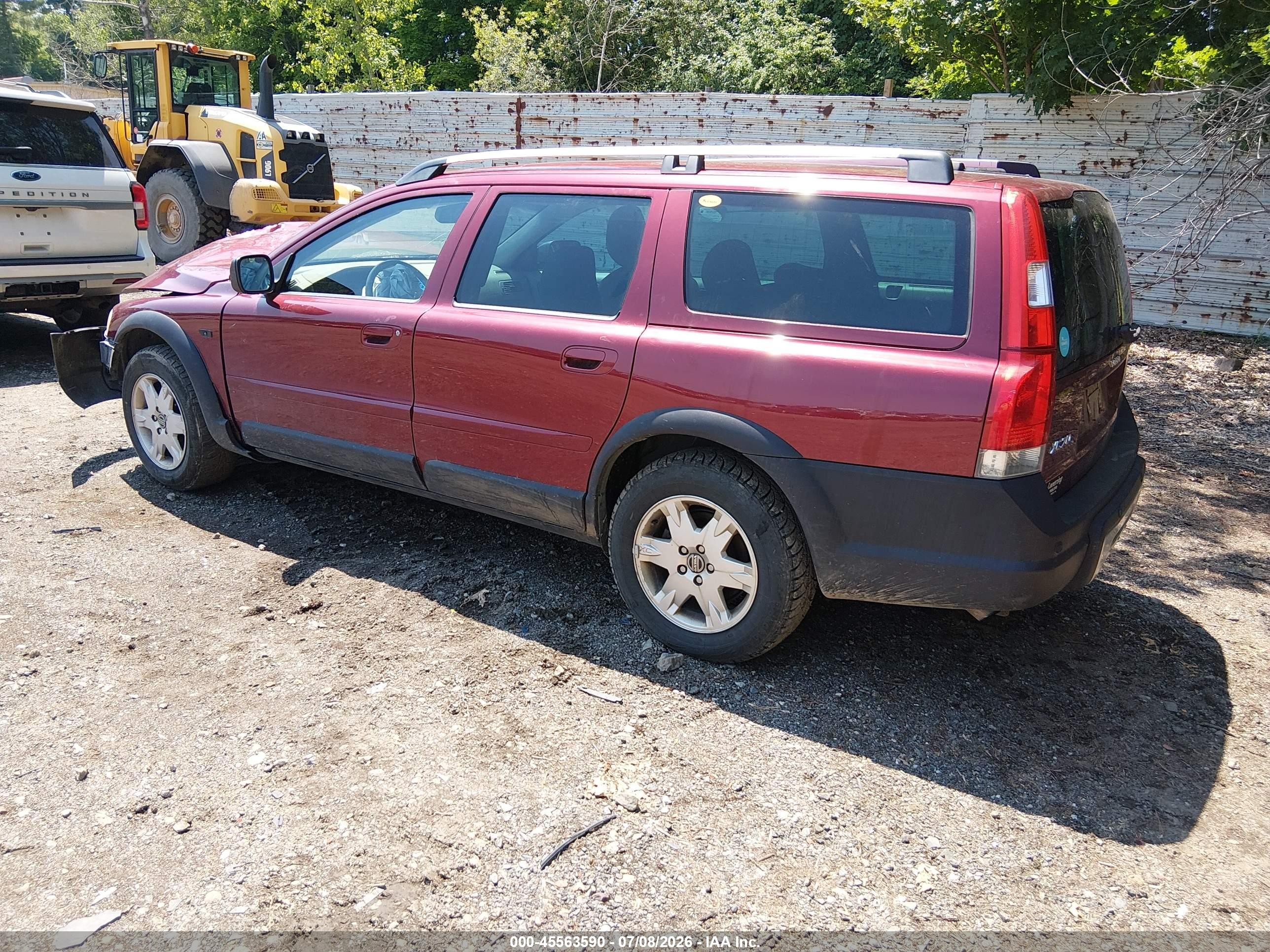 2006 Volvo Xc70 2.5t/volvo Ocean Race Edition Красный vin: YV4SZ592861233978