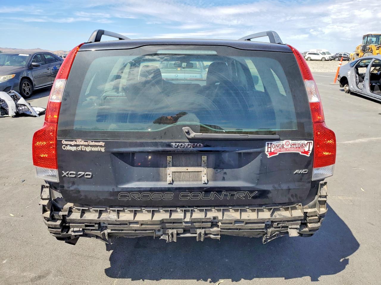 2006 Volvo Xc70 Черный vin: YV4SZ592861236685