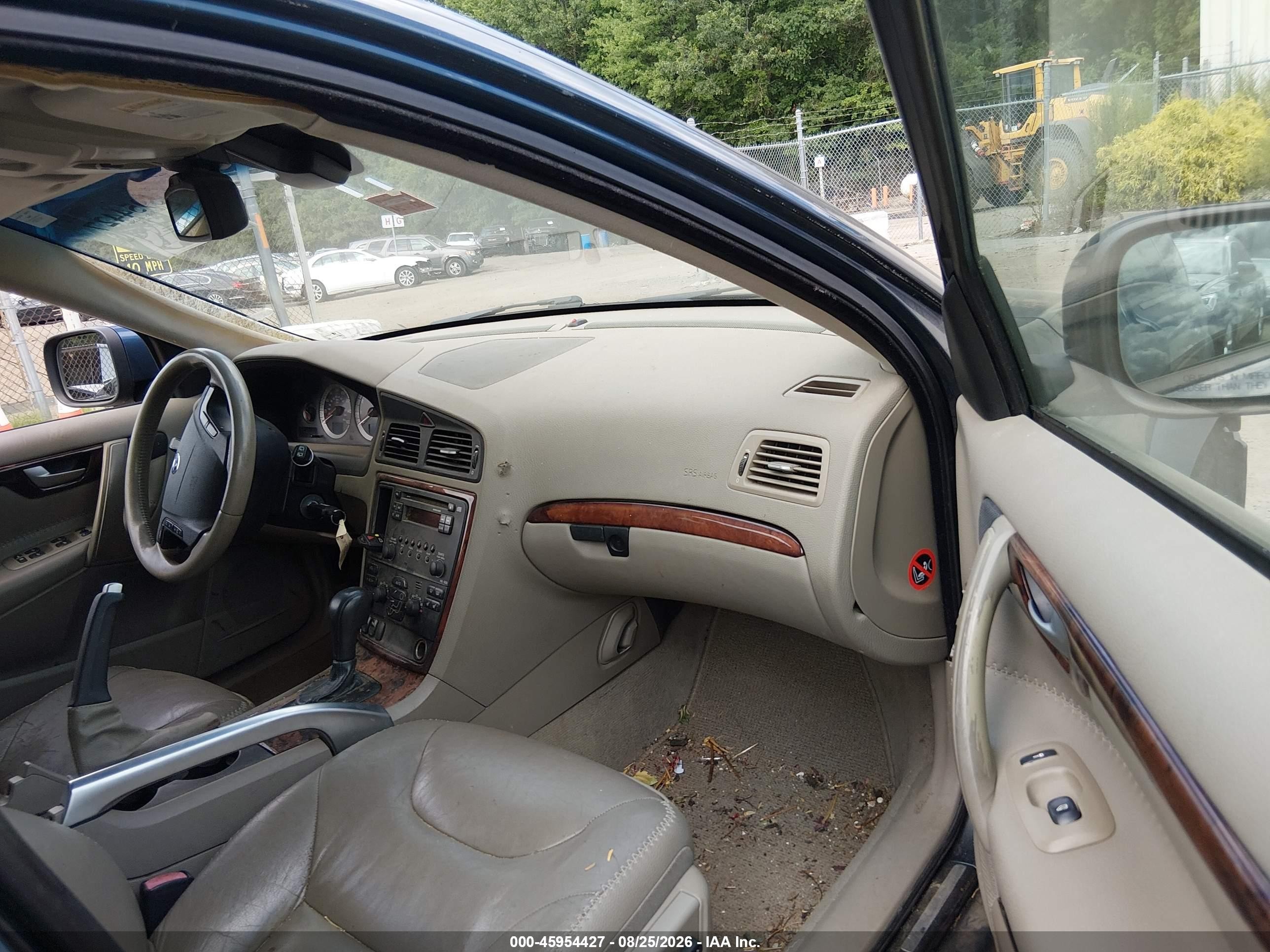2007 Volvo Xc70 2.5t Синий vin: YV4SZ592871258879