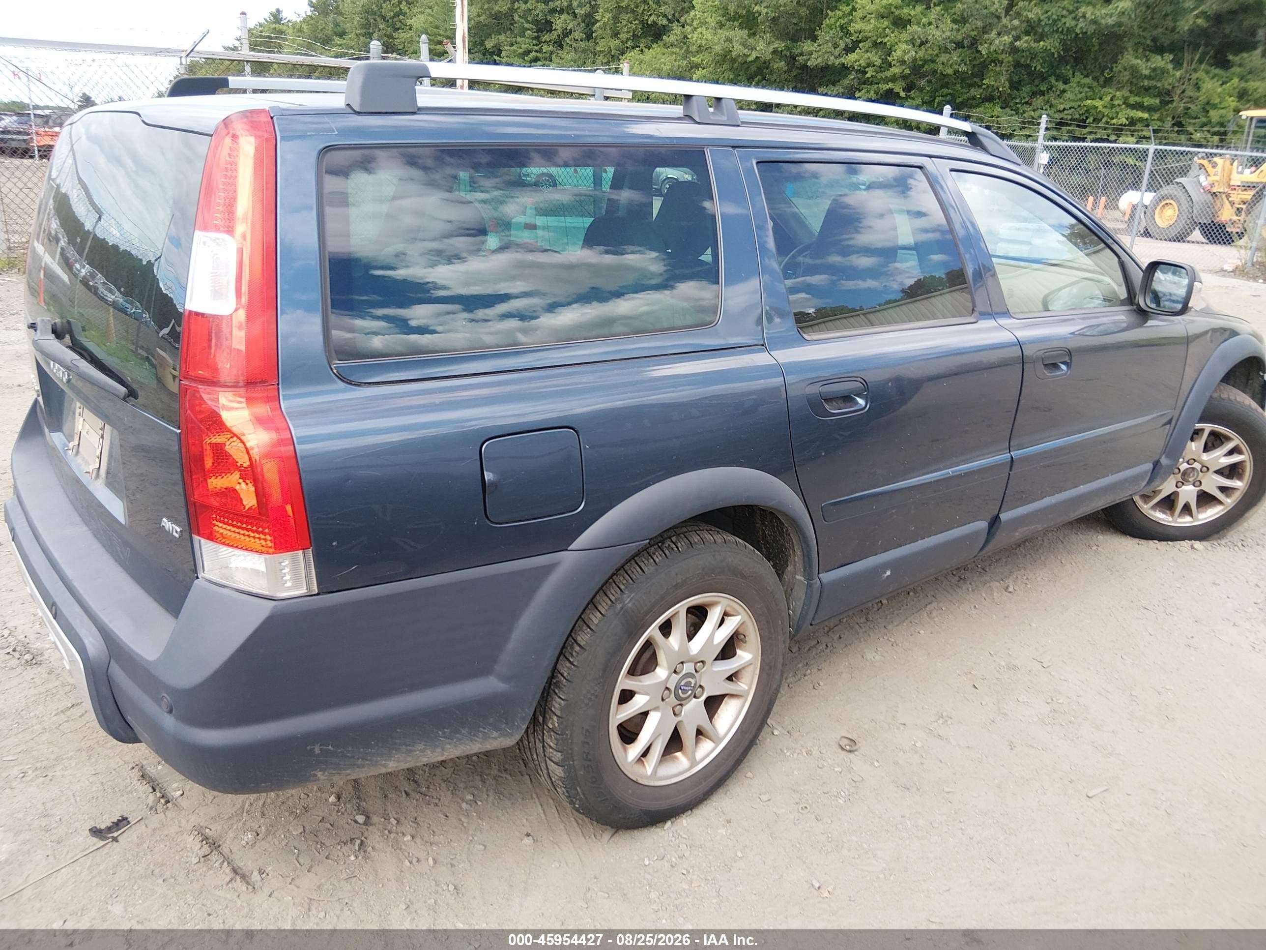 2007 Volvo Xc70 2.5t Синий vin: YV4SZ592871258879