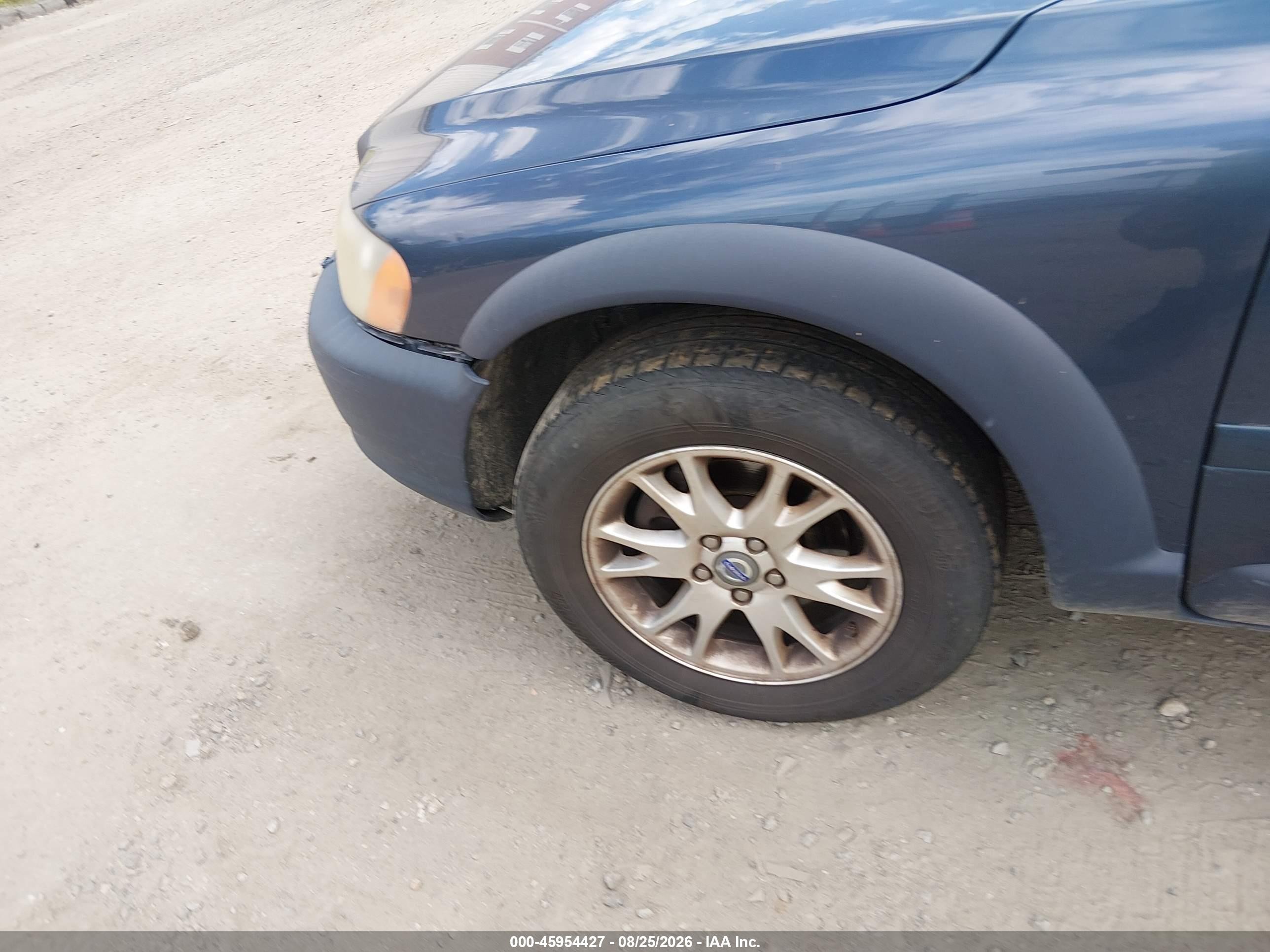 2007 Volvo Xc70 2.5t Синий vin: YV4SZ592871258879