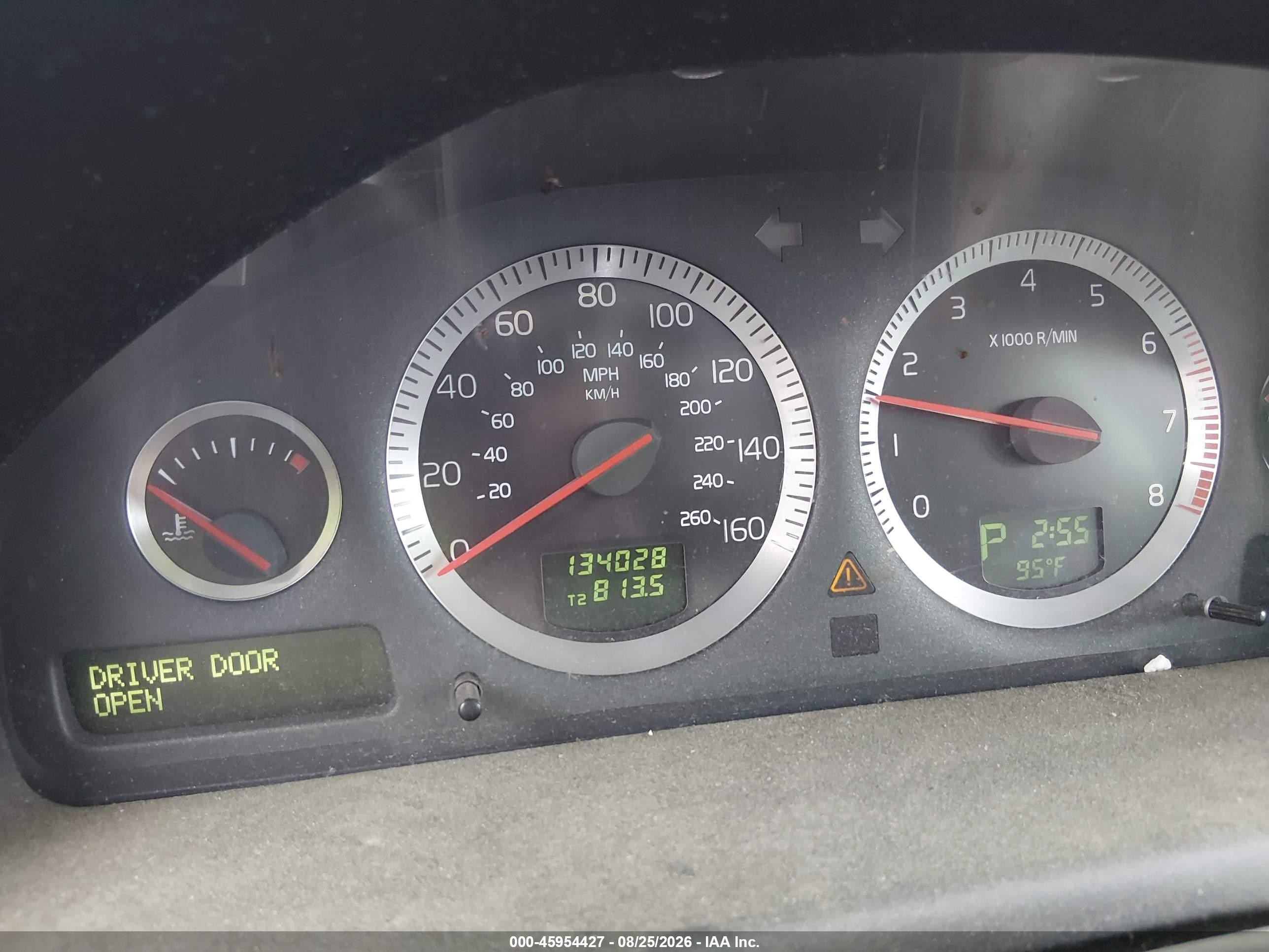 2007 Volvo Xc70 2.5t Синий vin: YV4SZ592871258879