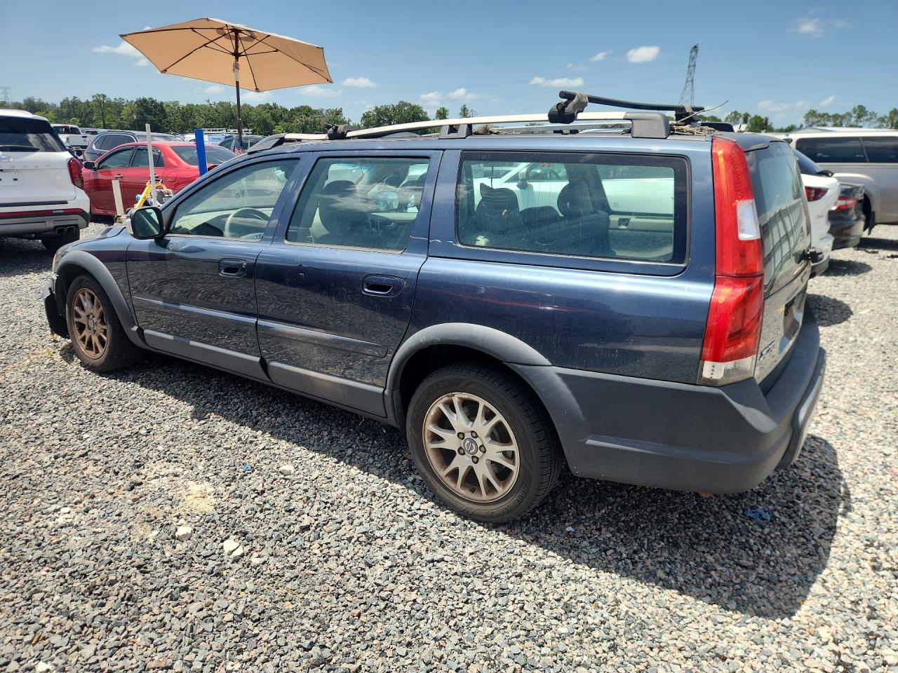 2007 Volvo Xc70 Blue vin: YV4SZ592871273687