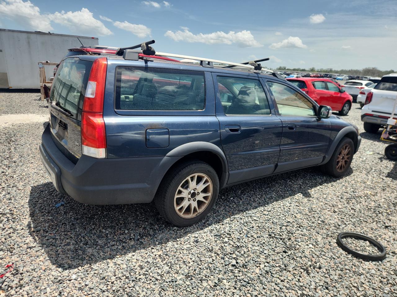 2007 Volvo Xc70 Blue vin: YV4SZ592871273687