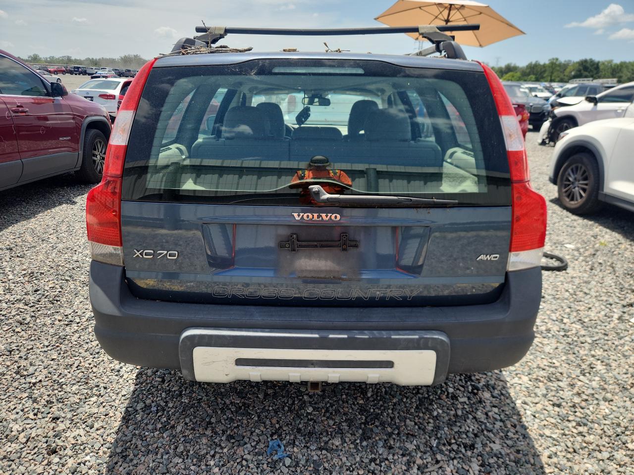 2007 Volvo Xc70 Blue vin: YV4SZ592871273687