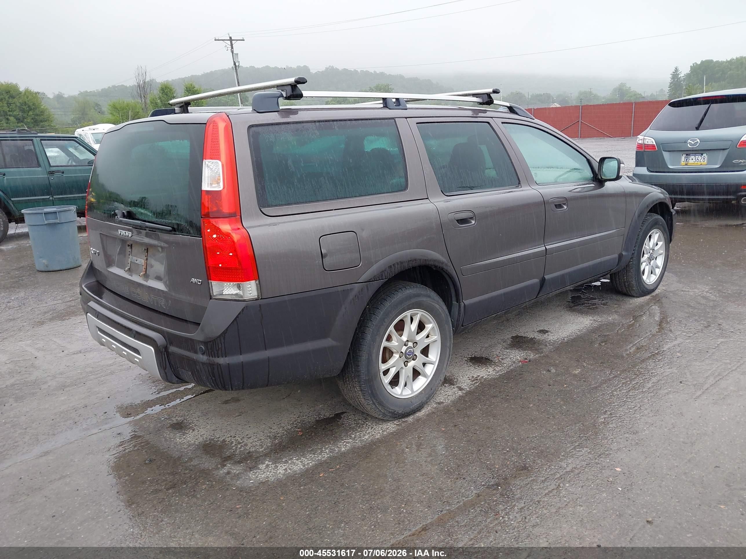 2007 Volvo Xc70 2.5t Brown vin: YV4SZ592871276122