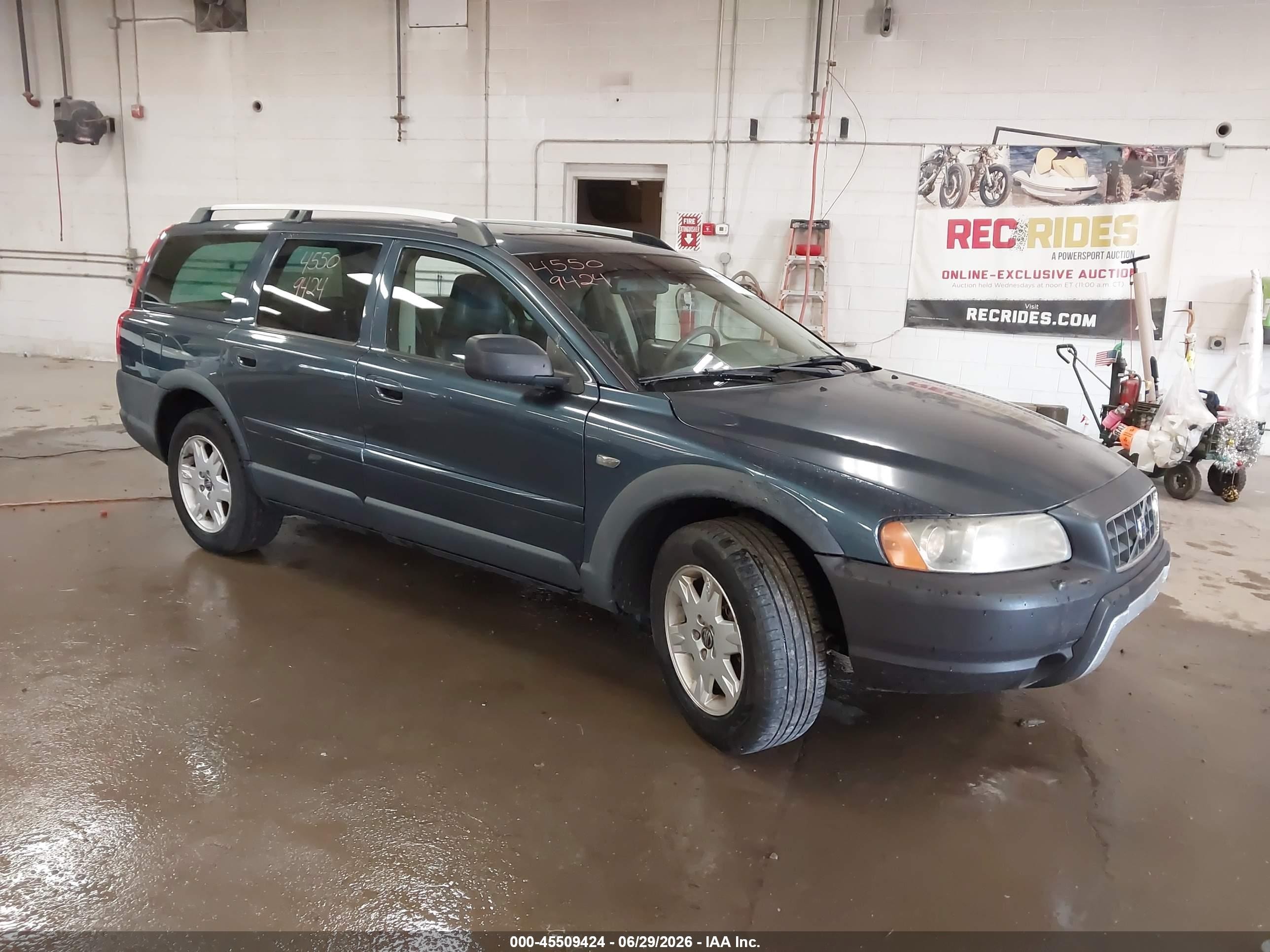 2006 Volvo Xc70 2.5t/volvo Ocean Race Edition Blue vin: YV4SZ592961225839