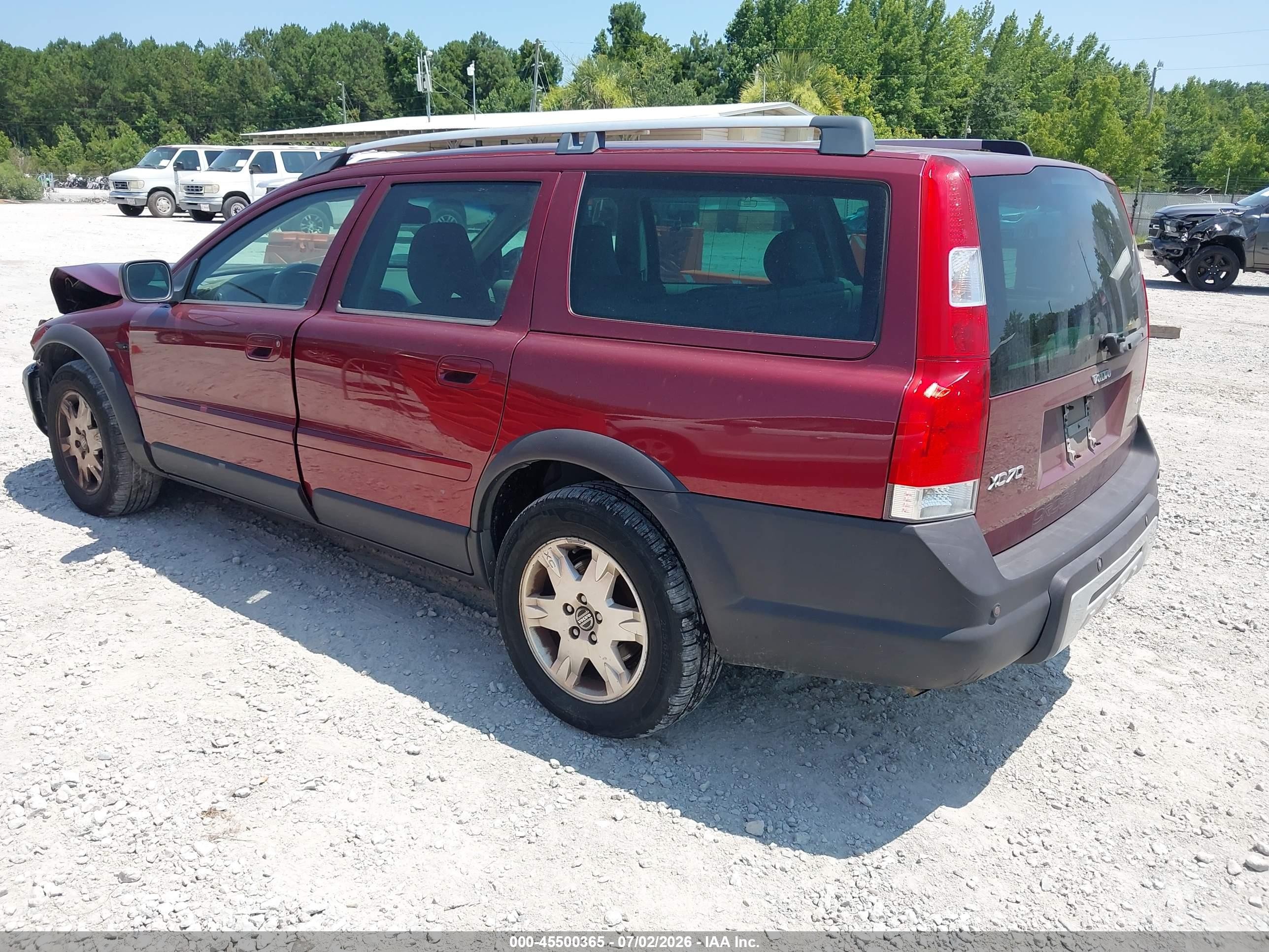 2006 Volvo Xc70 2.5t/volvo Ocean Race Edition Бордовый vin: YV4SZ592961232726