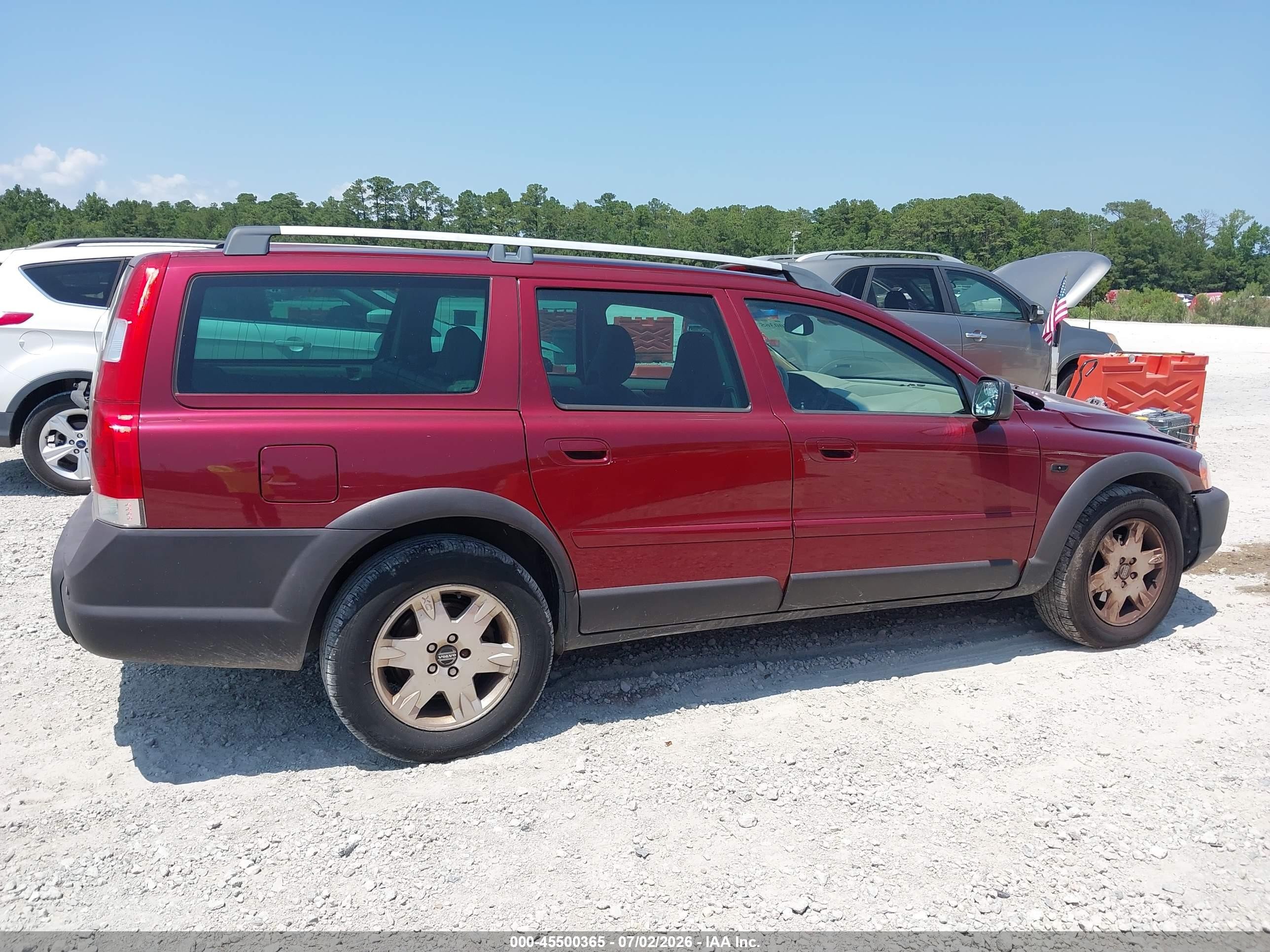 2006 Volvo Xc70 2.5t/volvo Ocean Race Edition Бордовый vin: YV4SZ592961232726