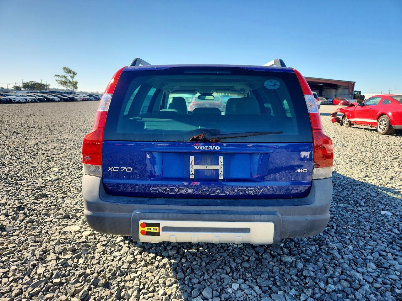2006 Volvo Xc70 Blue vin: YV4SZ592961238509