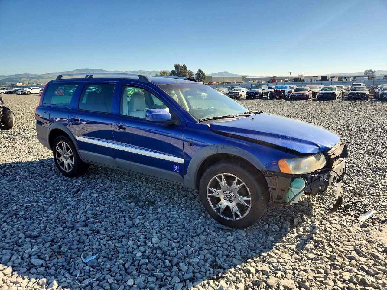 2006 Volvo Xc70 Blue vin: YV4SZ592961238509