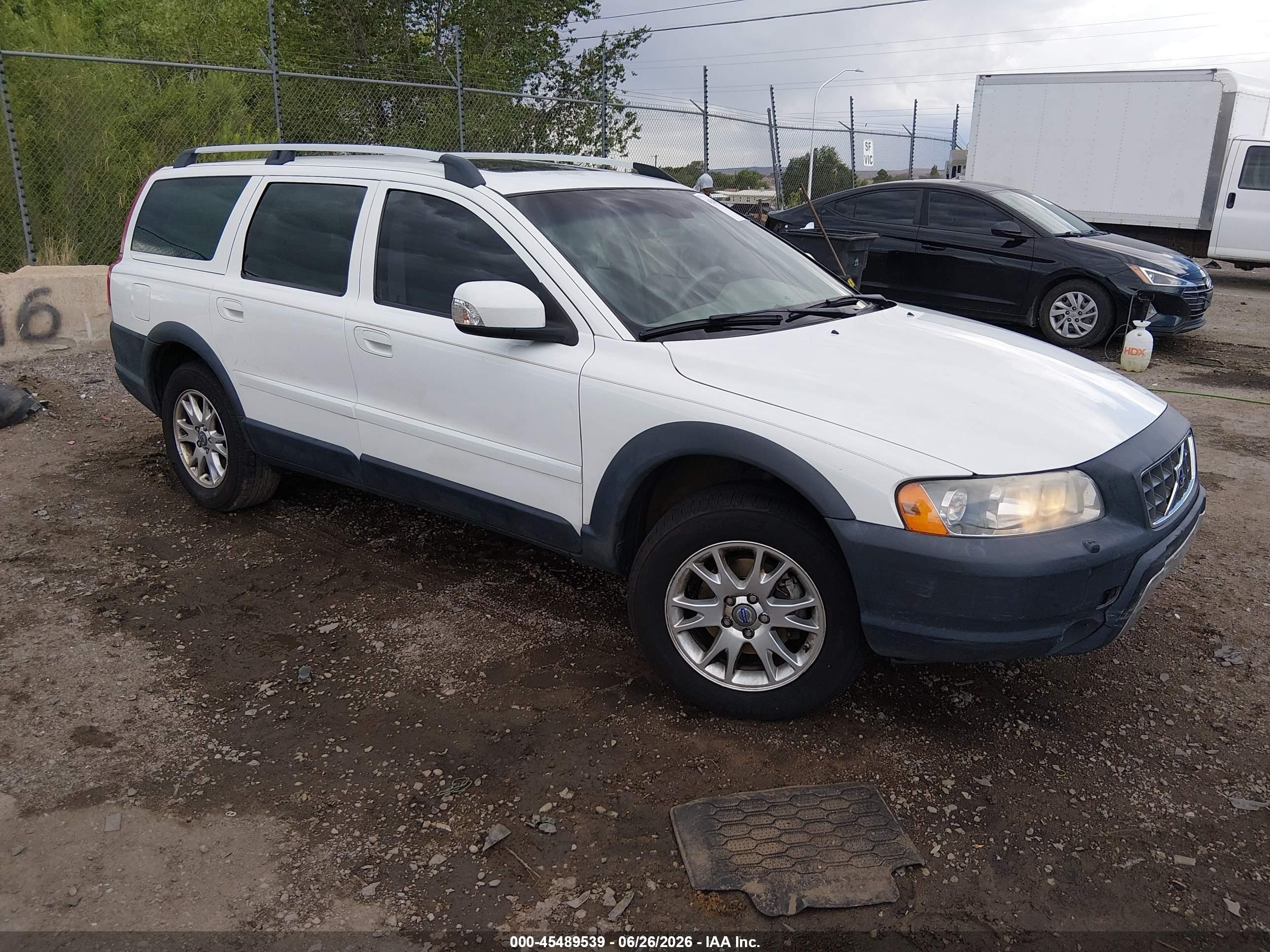 2007 Volvo Xc70 2.5t White vin: YV4SZ592971273648