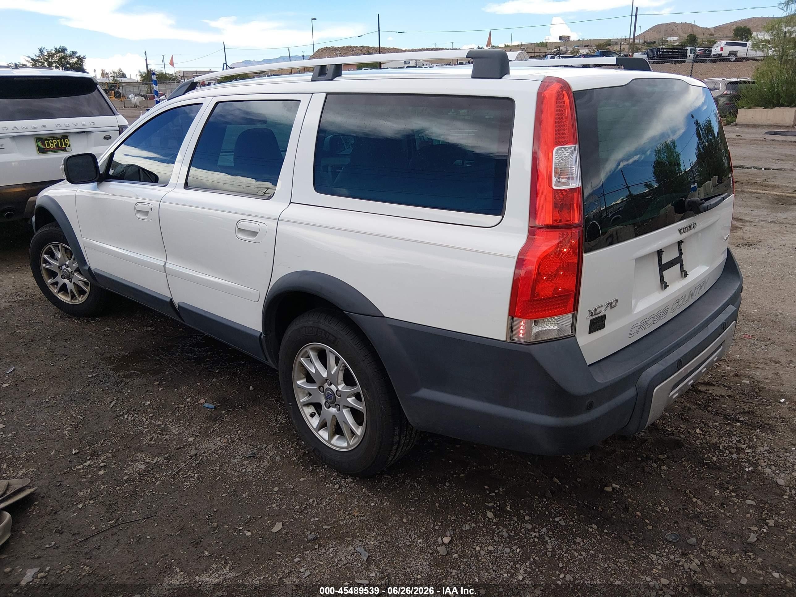 2007 Volvo Xc70 2.5t White vin: YV4SZ592971273648