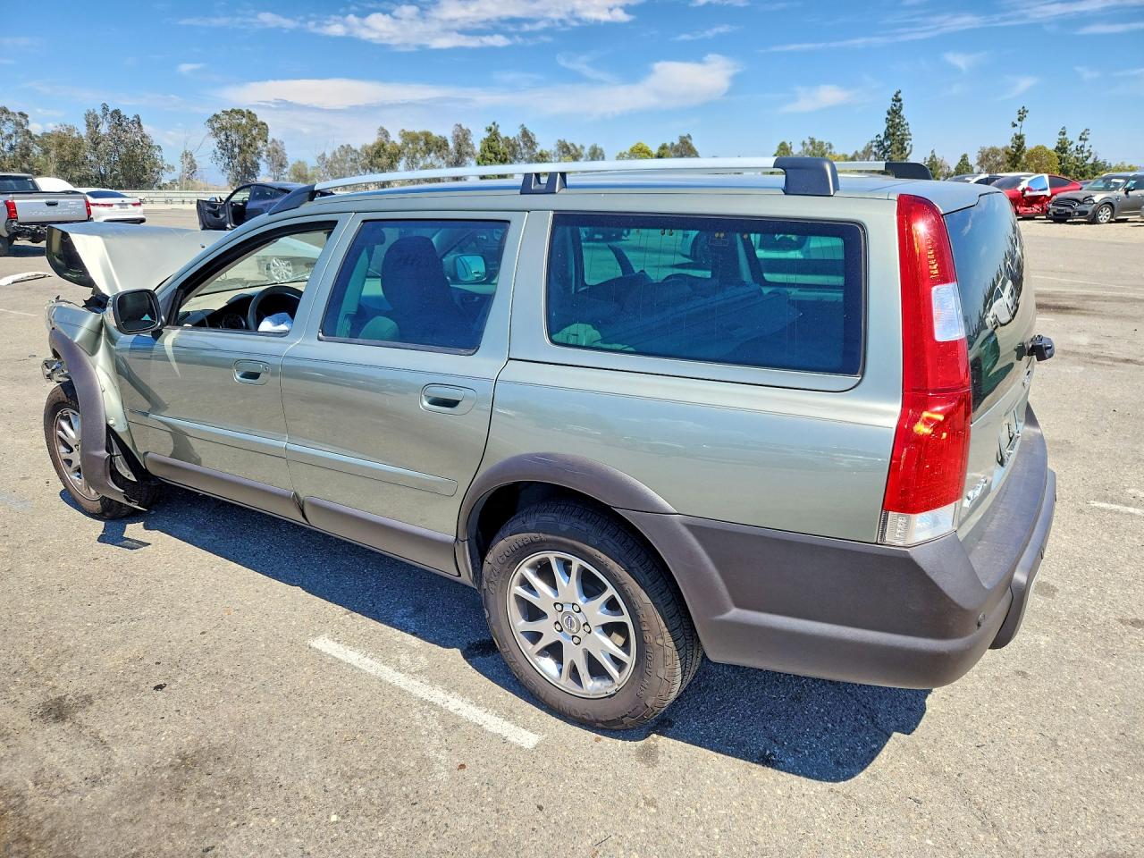 2007 Volvo Xc70 Green vin: YV4SZ592971277232