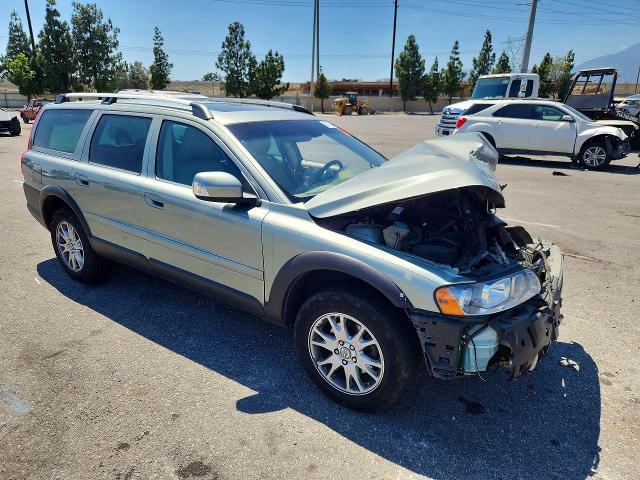 2007 Volvo Xc70 Green vin: YV4SZ592971277232