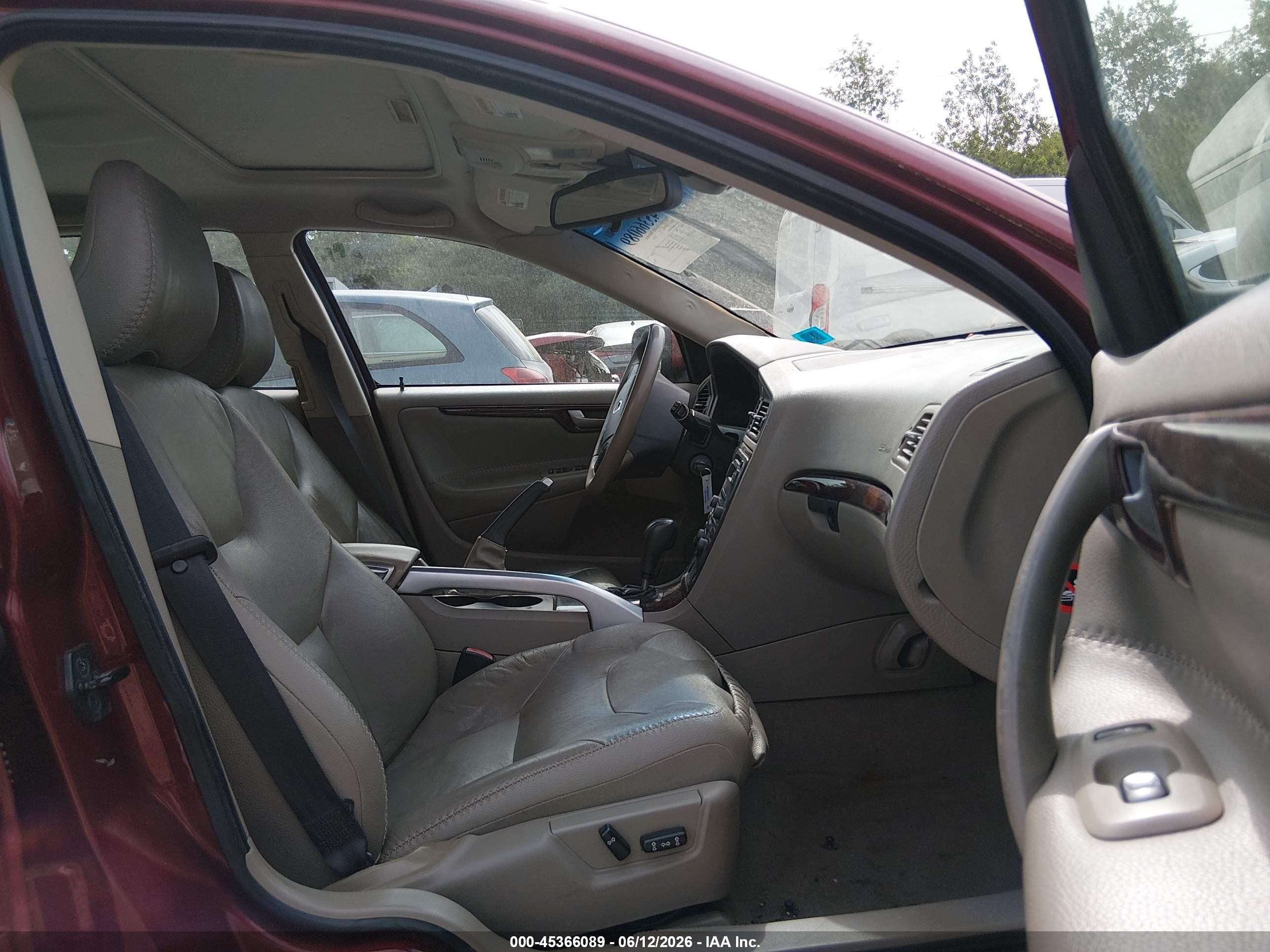 2007 Volvo Xc70 2.5t Red vin: YV4SZ592971279689