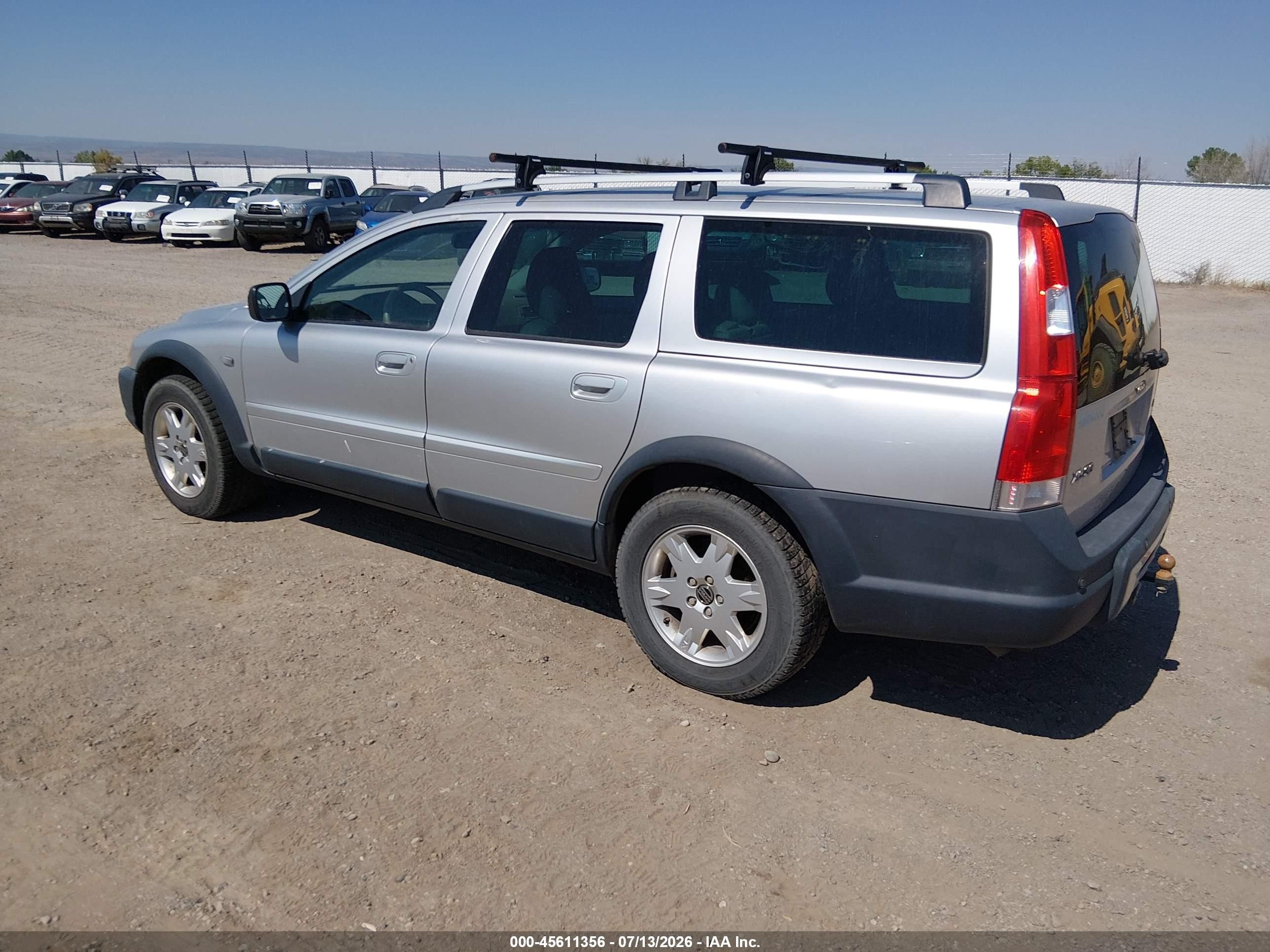 2006 Volvo Xc70 2.5t/volvo Ocean Race Edition Silver vin: YV4SZ592X61209990