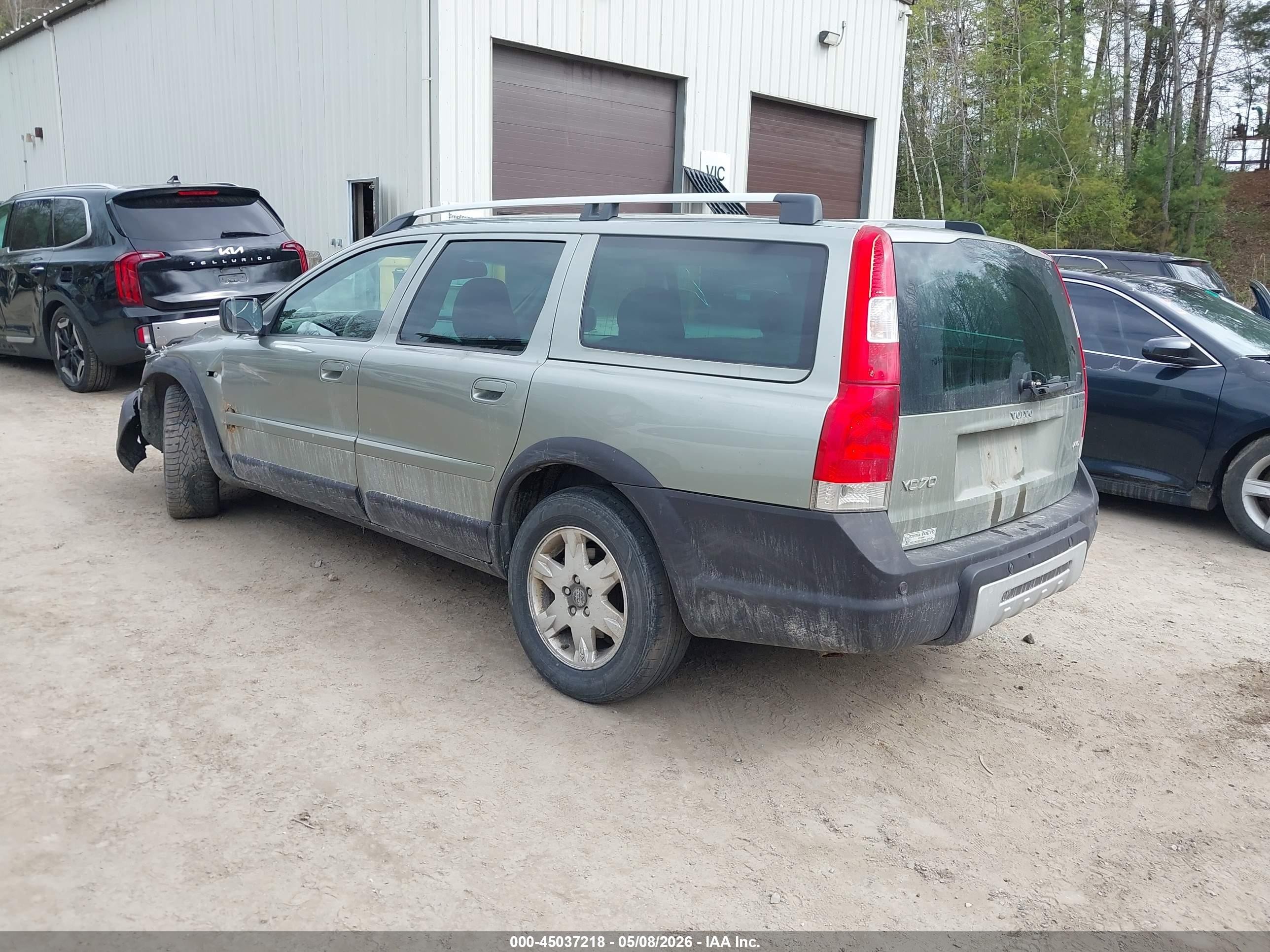 2006 Volvo Xc70 2.5t/ocean Race Edition Gray vin: YV4SZ592X61235506
