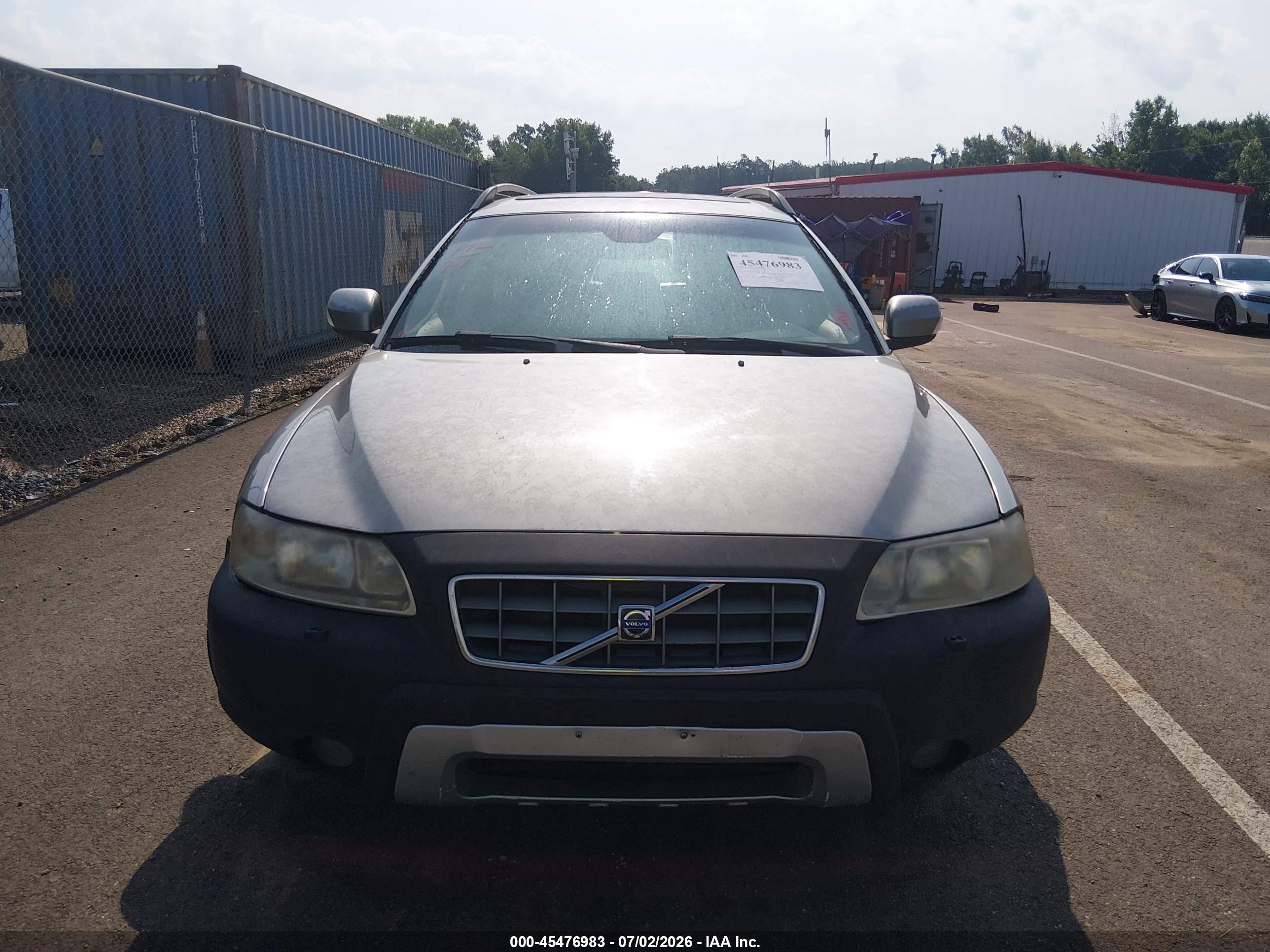2007 Volvo Xc70 2.5t Gray vin: YV4SZ592X71288448