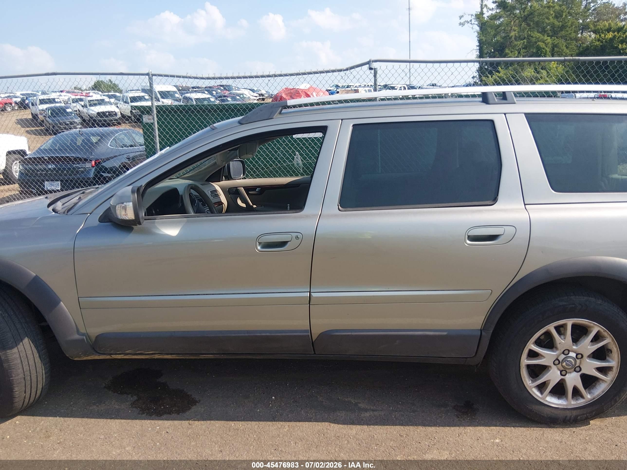 2007 Volvo Xc70 2.5t Gray vin: YV4SZ592X71288448