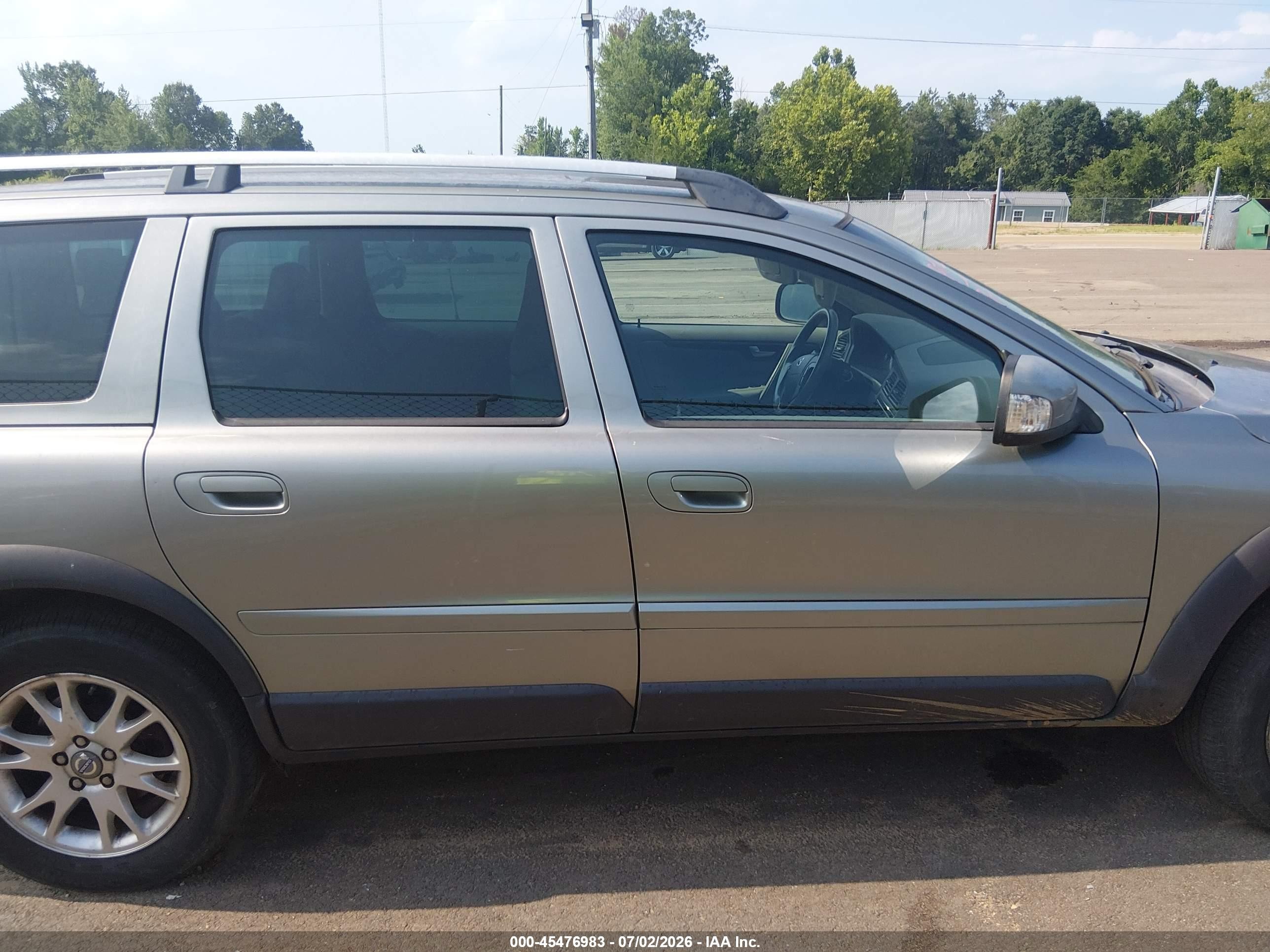 2007 Volvo Xc70 2.5t Gray vin: YV4SZ592X71288448