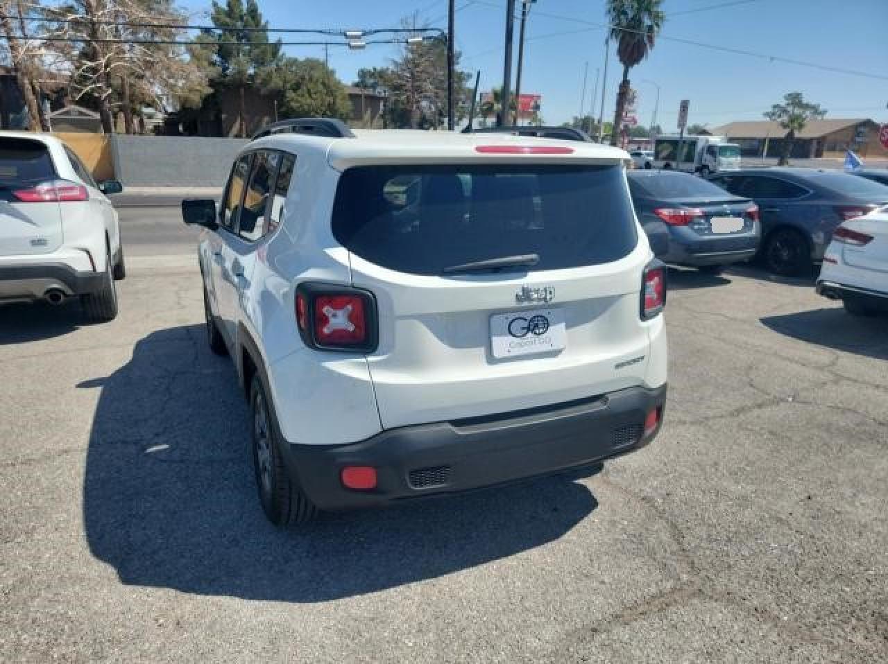 2017 Jeep Renegade Sport White vin: ZACCJAAB3HPF16746