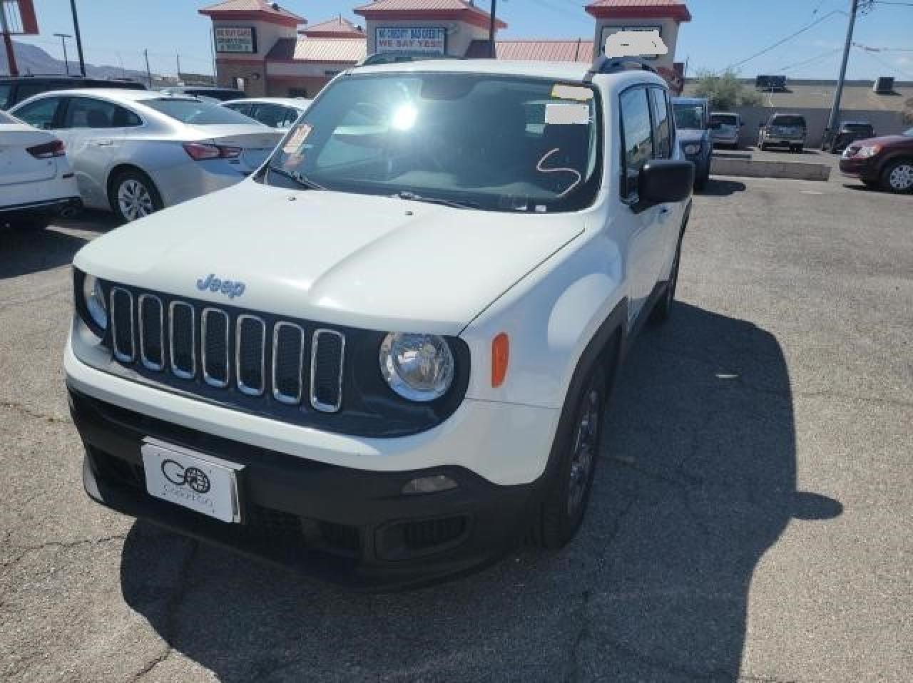2017 Jeep Renegade Sport White vin: ZACCJAAB3HPF16746